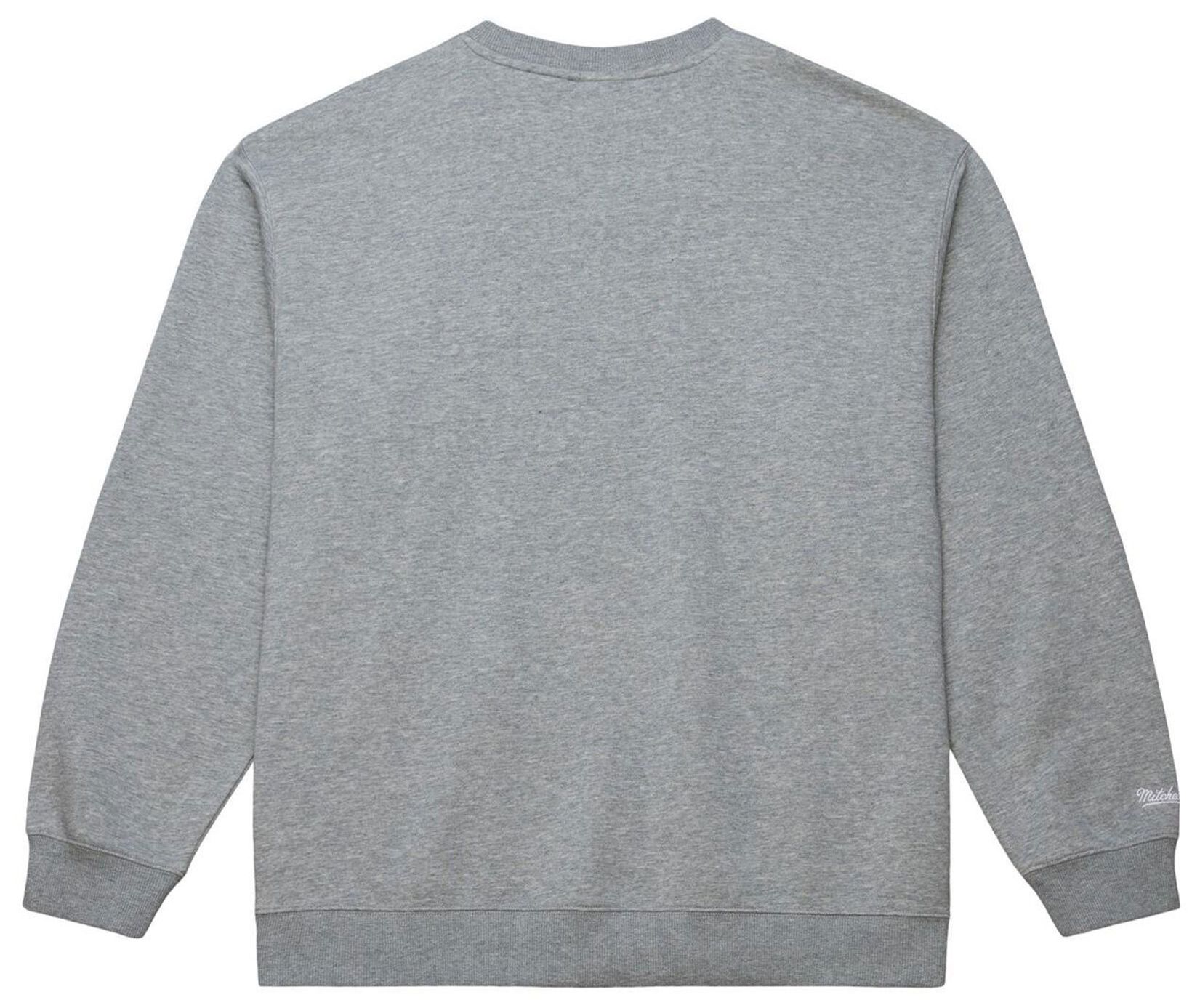 Mitchell & Ness Men's Florida Panthers Grey All In Walk Off Fleece Crewneck Sweatshirt product image