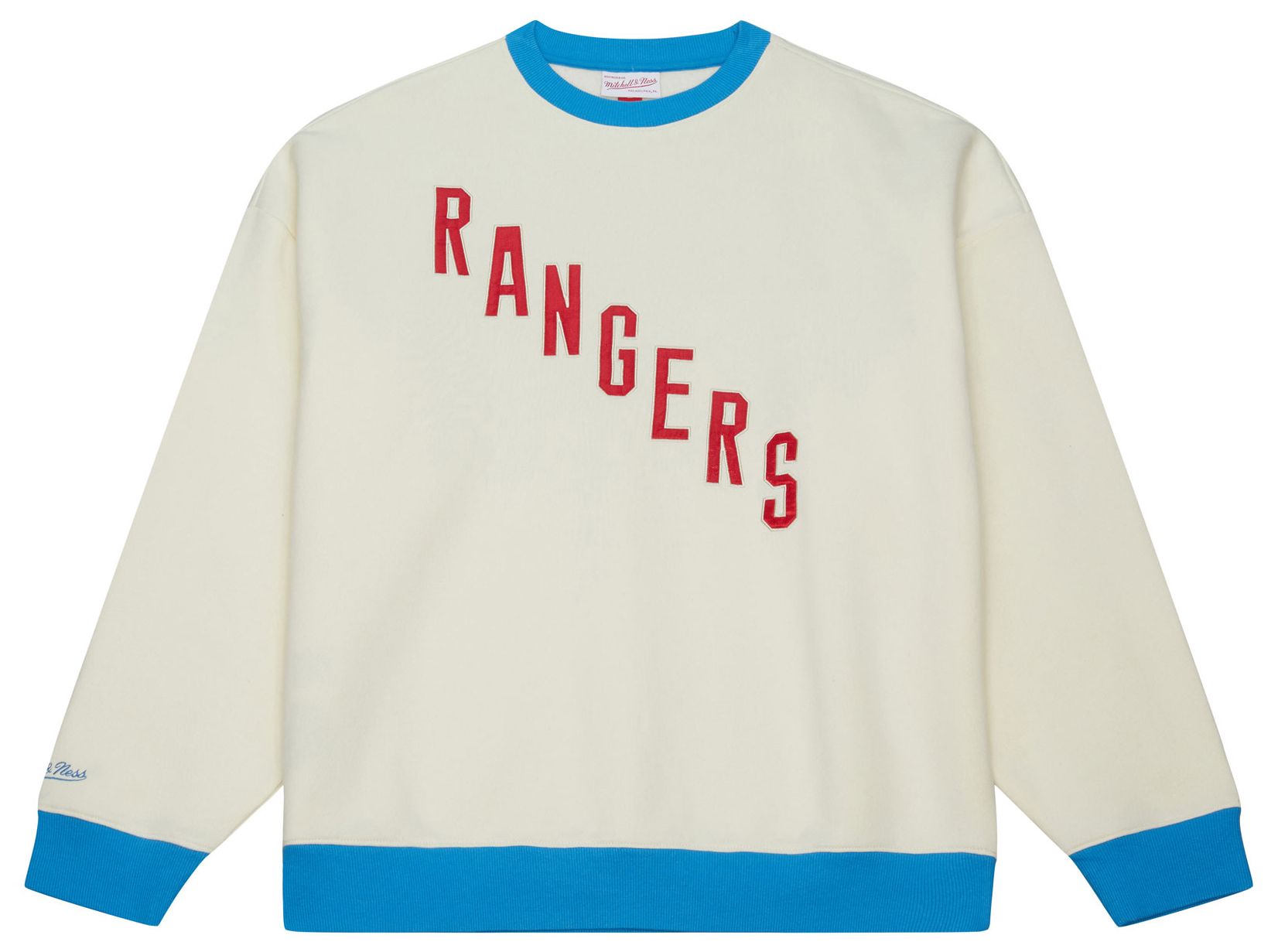 Mitchell & Ness Women's New York Rangers Centennial Retro Crewneck Sweatshirt product image