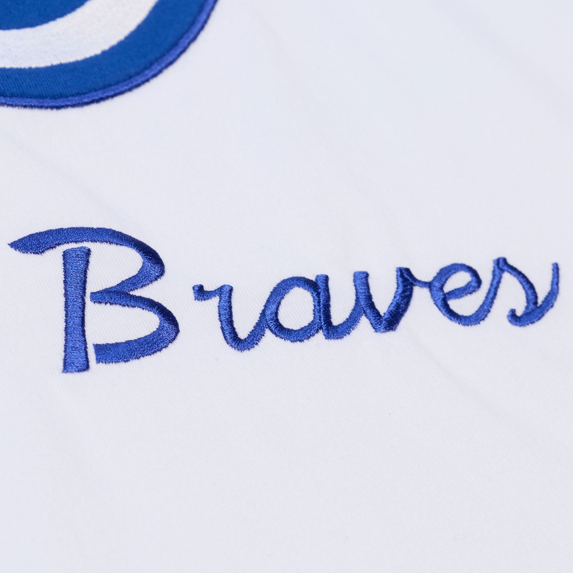 Mitchell & Ness Men's Atlanta Braves Arctic White T-Shirt product image