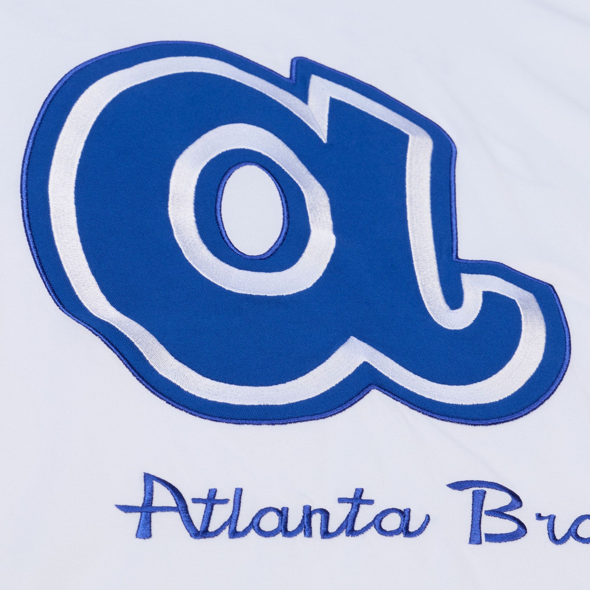 Mitchell & Ness Men's Atlanta Braves Arctic White T-Shirt product image