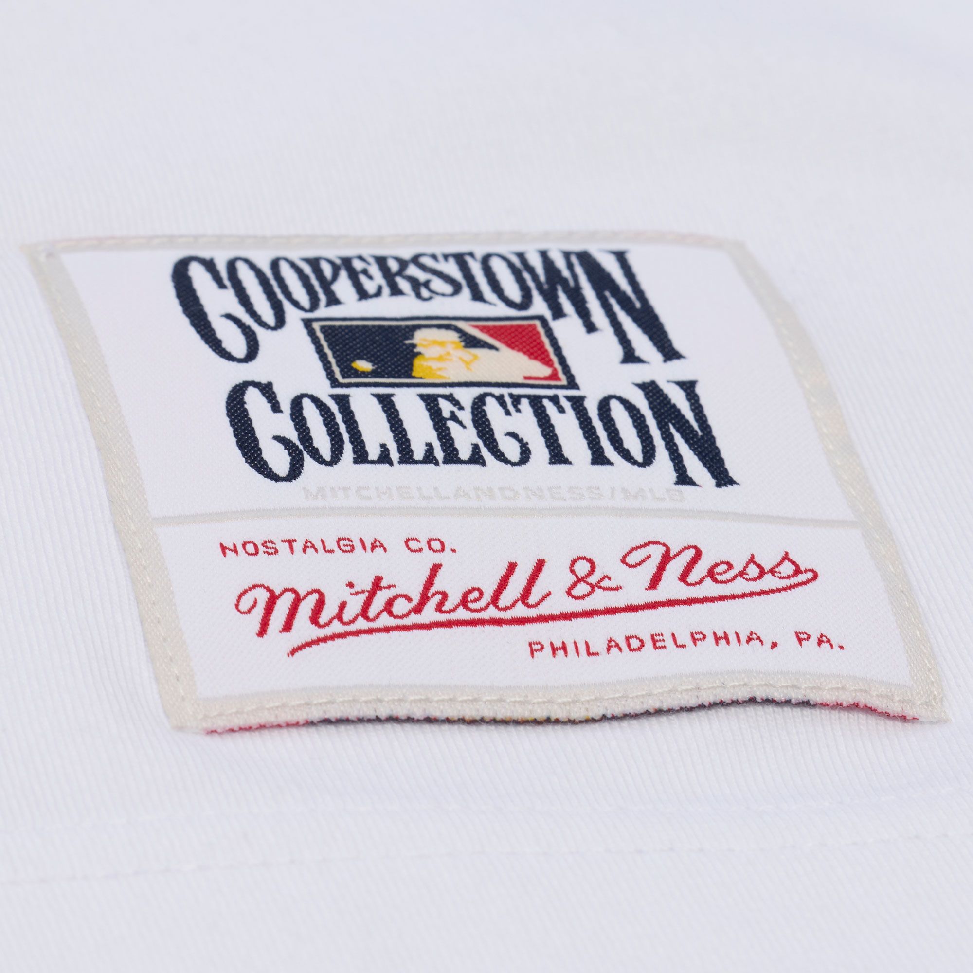 Mitchell & Ness Men's Atlanta Braves Arctic White T-Shirt product image