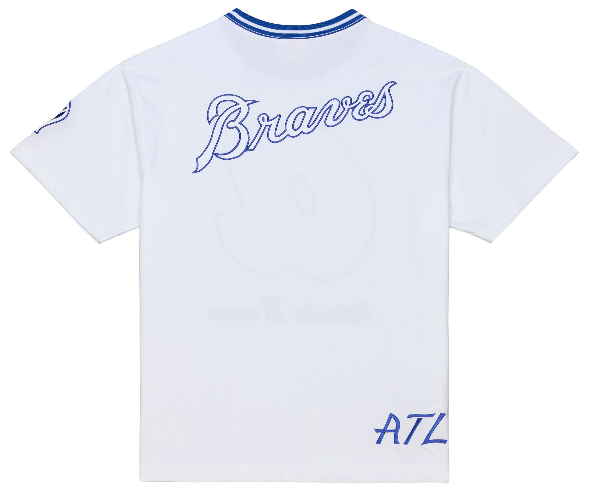 Mitchell & Ness Men's Atlanta Braves Arctic White T-Shirt product image