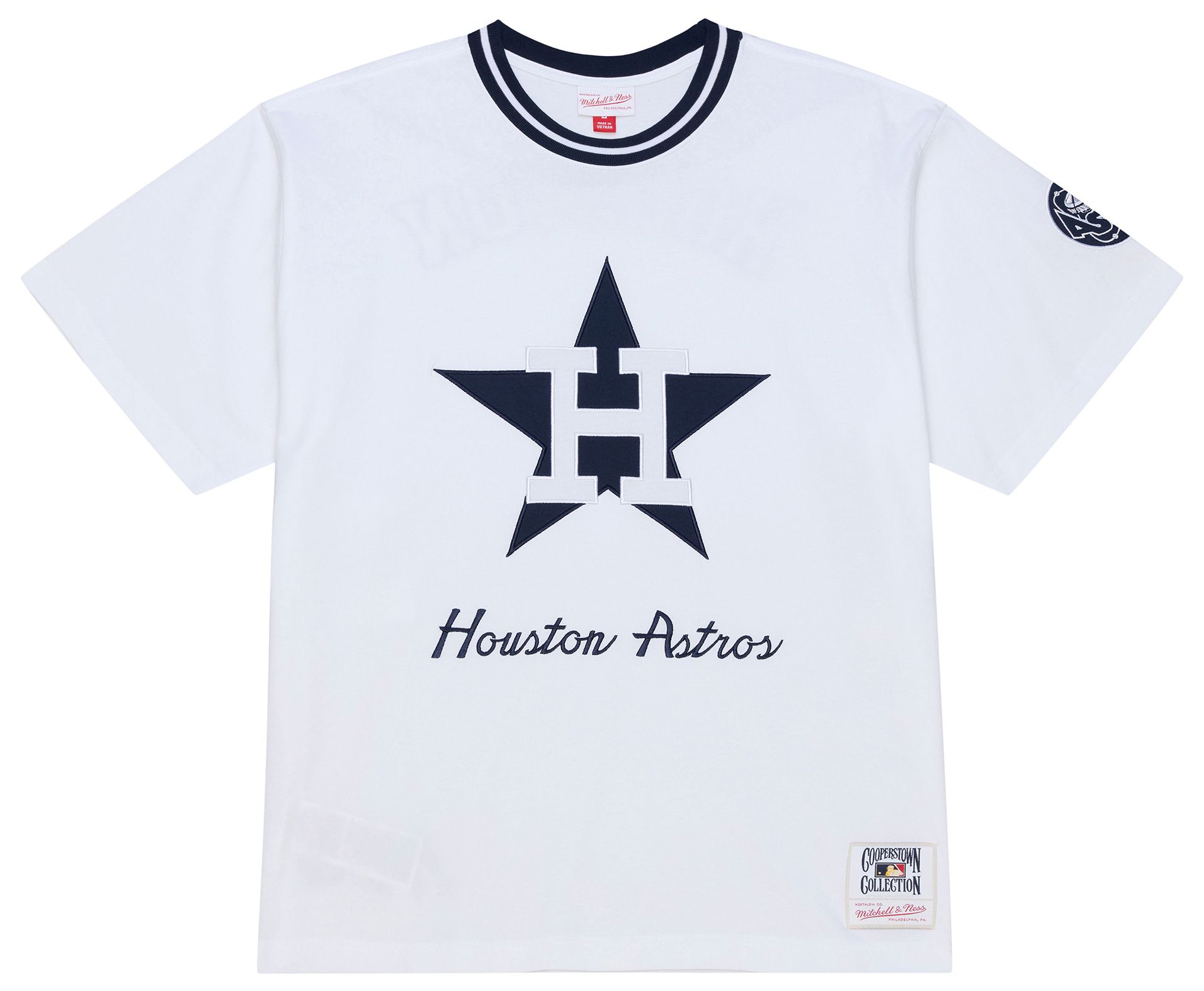 Mitchell & Ness Men's Houston Astros Arctic White T-Shirt product image