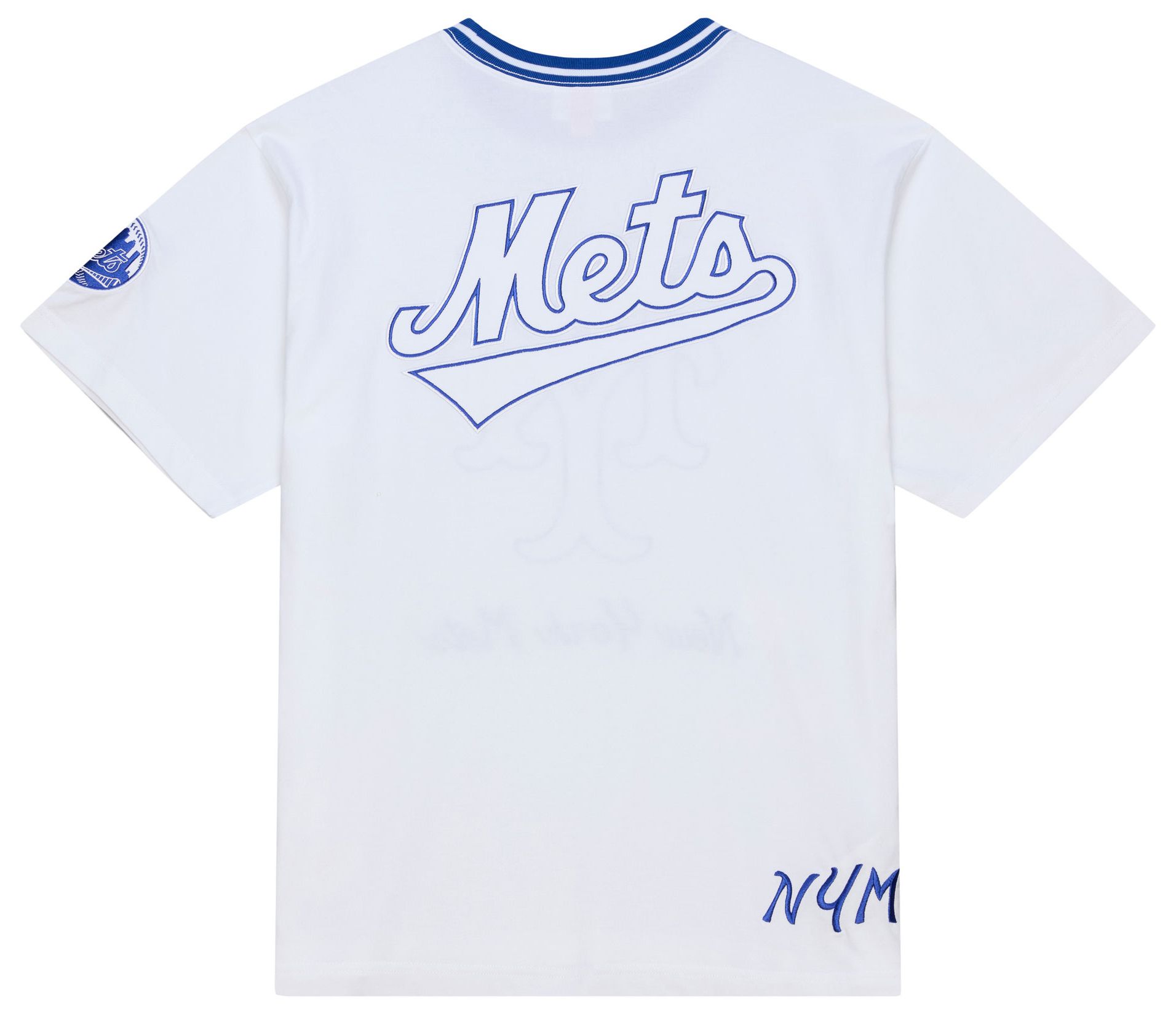Mitchell & Ness Men's New York Mets Arctic White T-Shirt product image