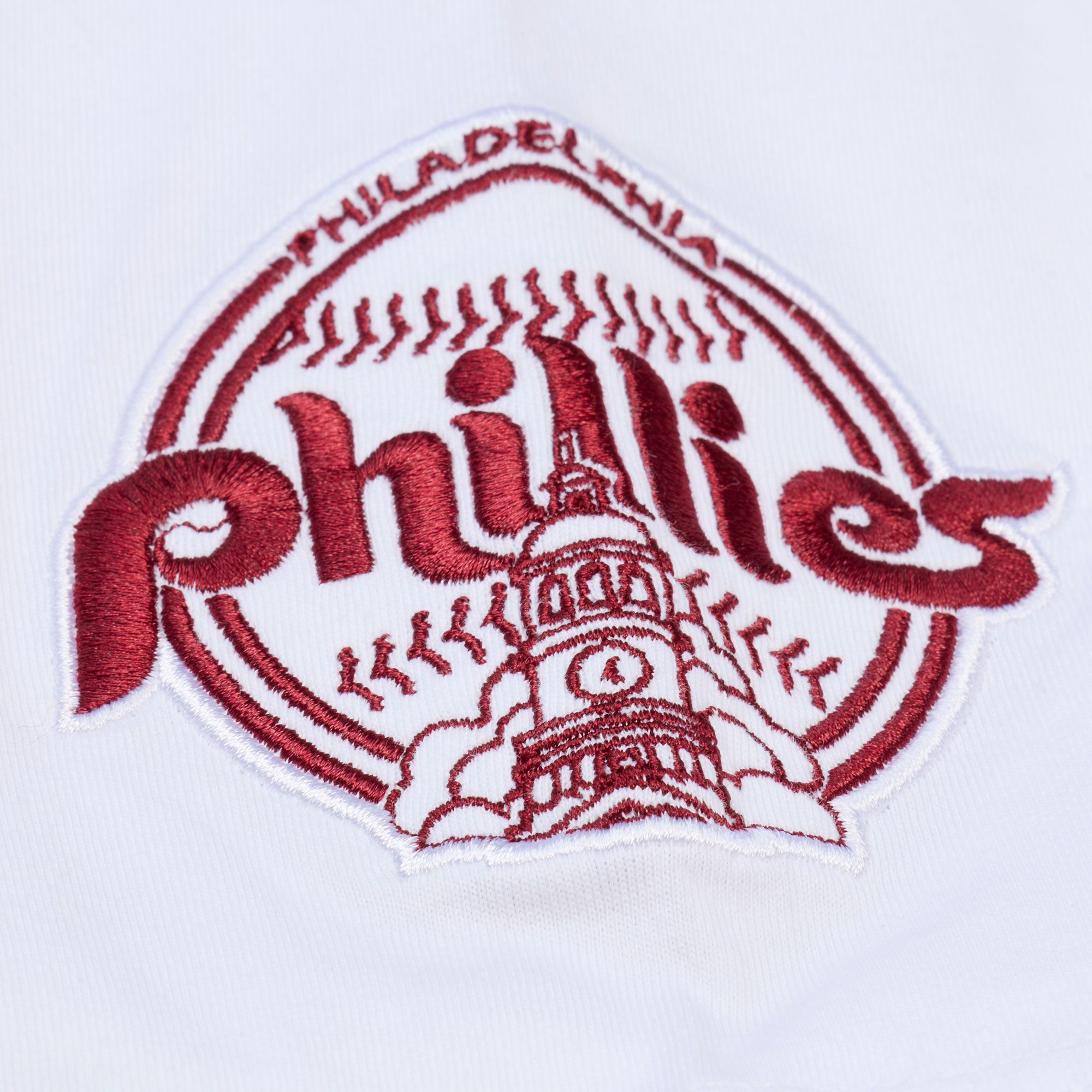 Mitchell & Ness Men's Philadelphia Phillies Arctic White T-Shirt product image