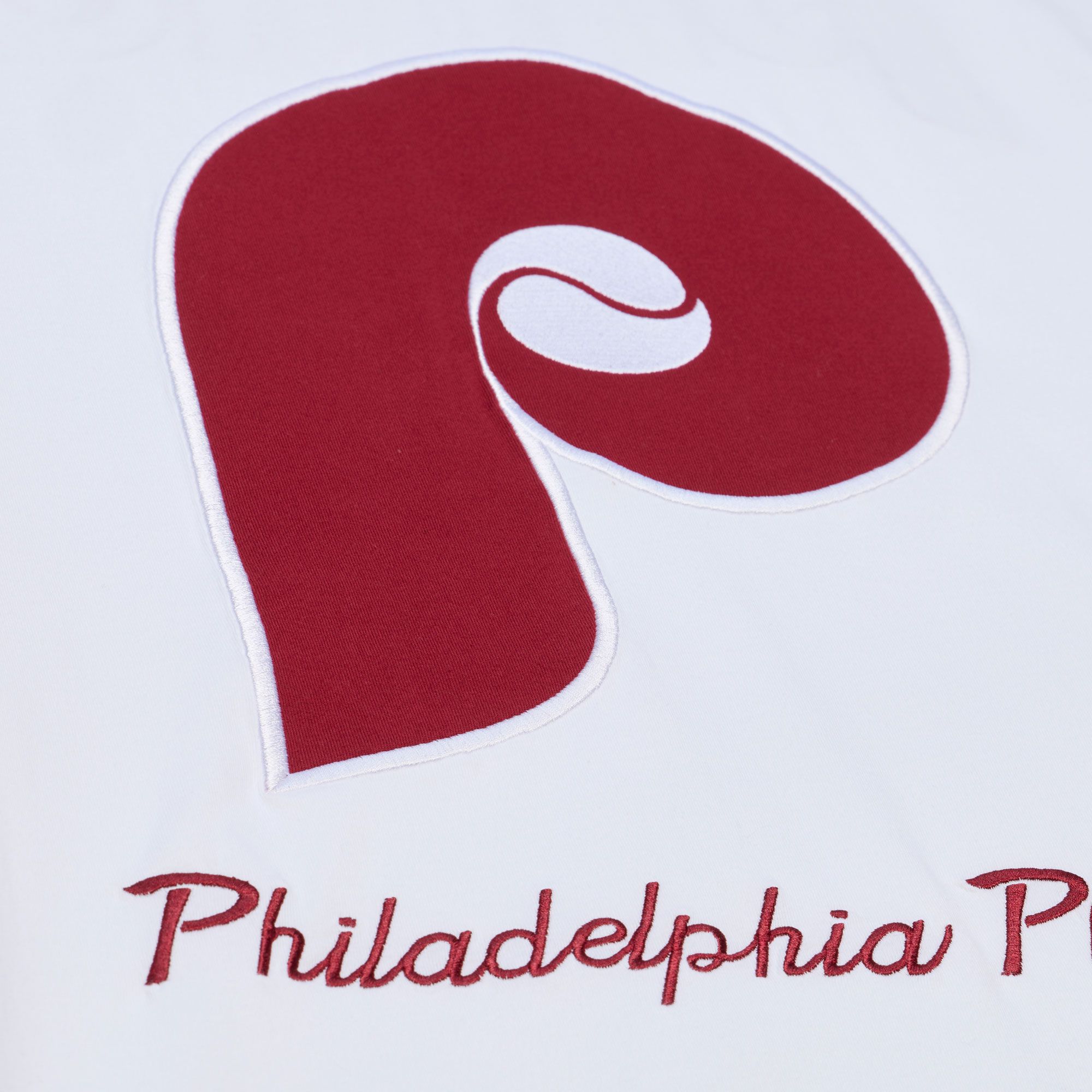 Mitchell & Ness Men's Philadelphia Phillies Arctic White T-Shirt product image