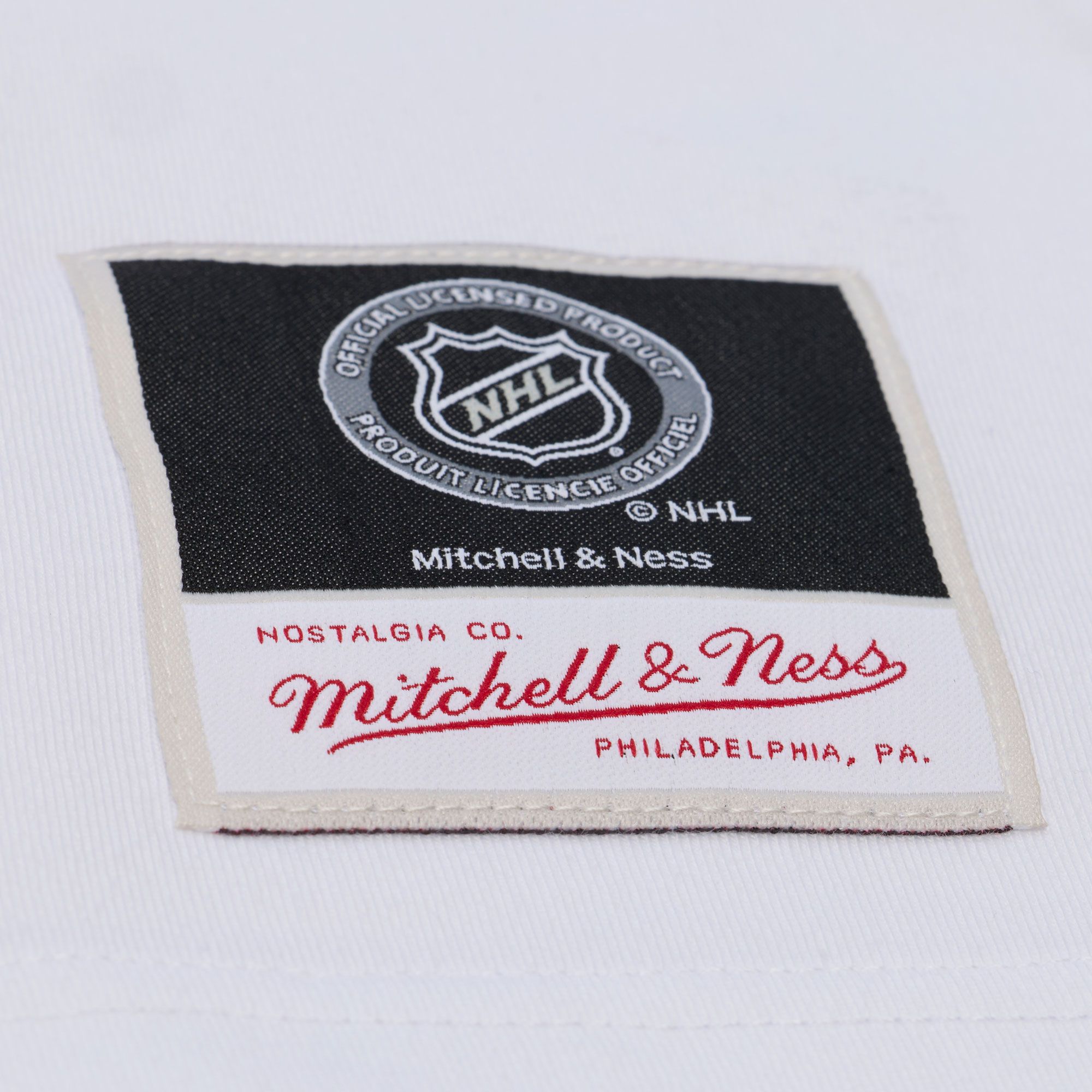 Mitchell & Ness Men's Boston Bruins White Arctic T-Shirt product image