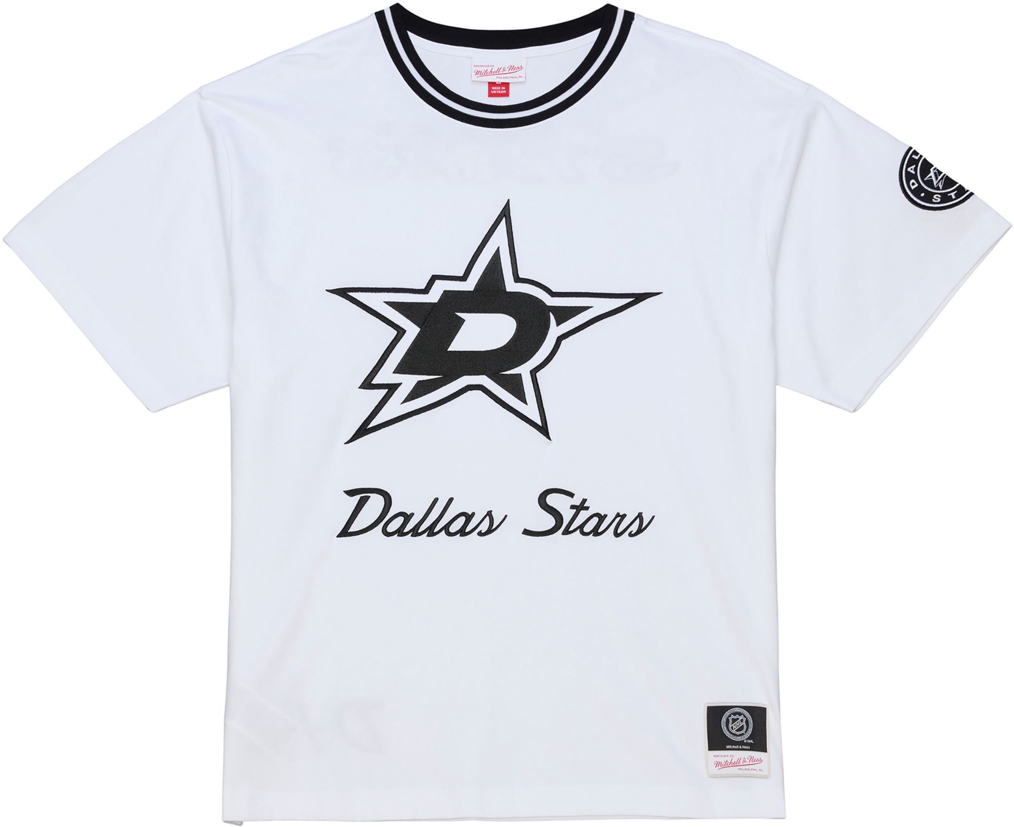 Mitchell & Ness Men's Dallas Stars White Arctic T-Shirt product image