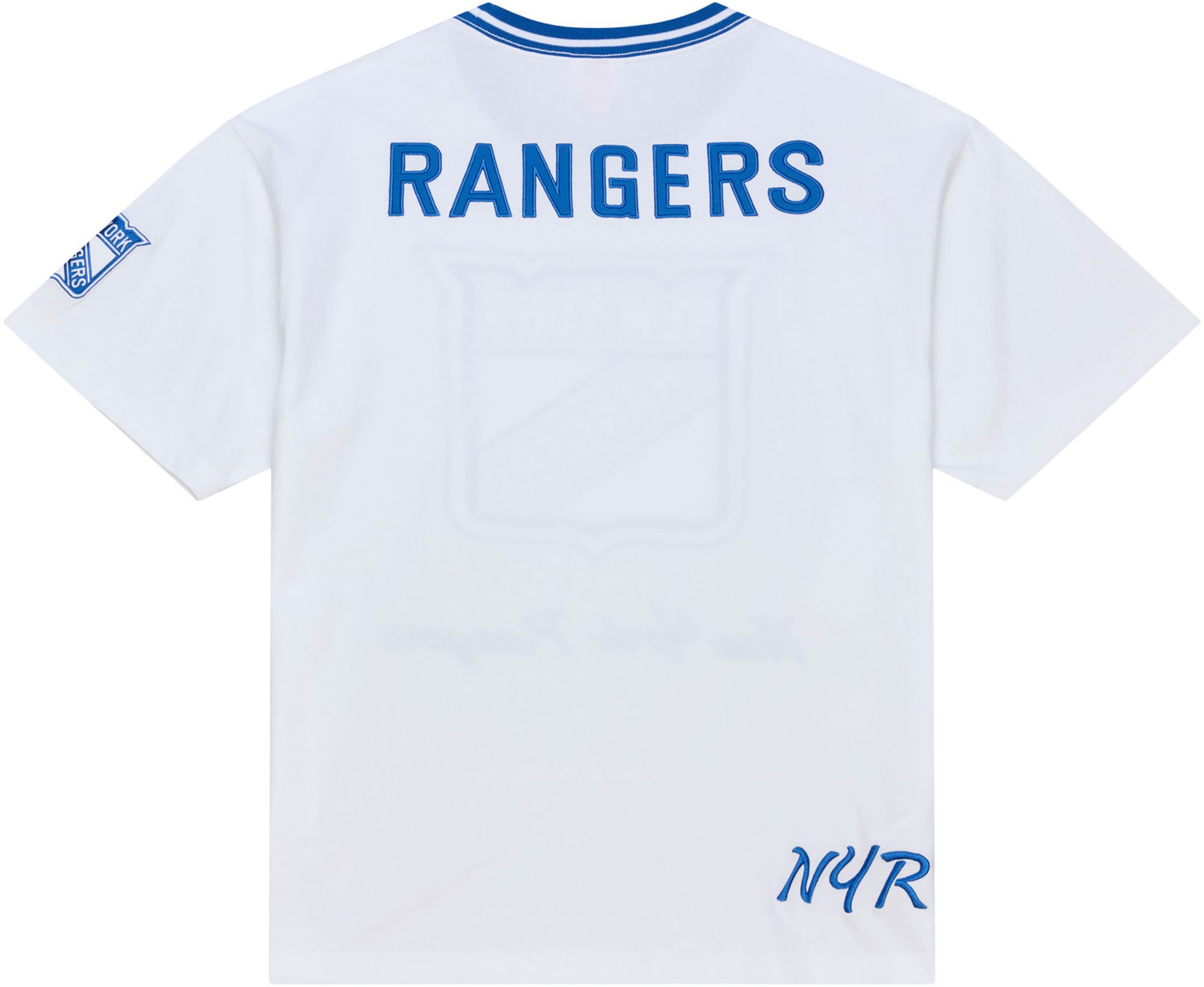 Mitchell & Ness Men's New York Rangers White Arctic T-Shirt product image