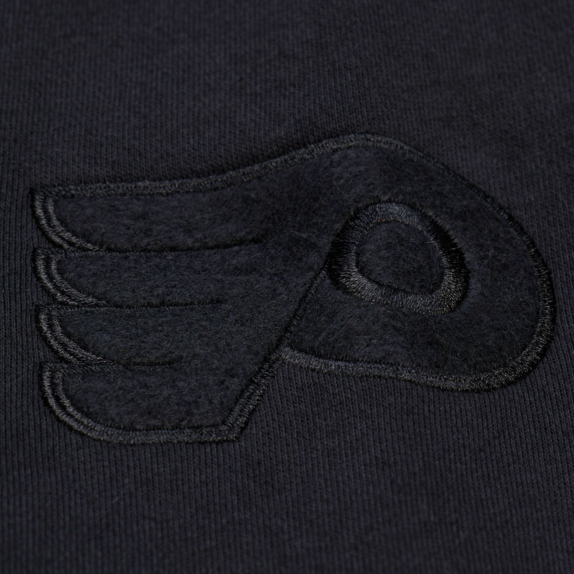 Mitchell & Ness Men's Philadelphia Flyers Black Phantom Crewneck Sweatshirt product image