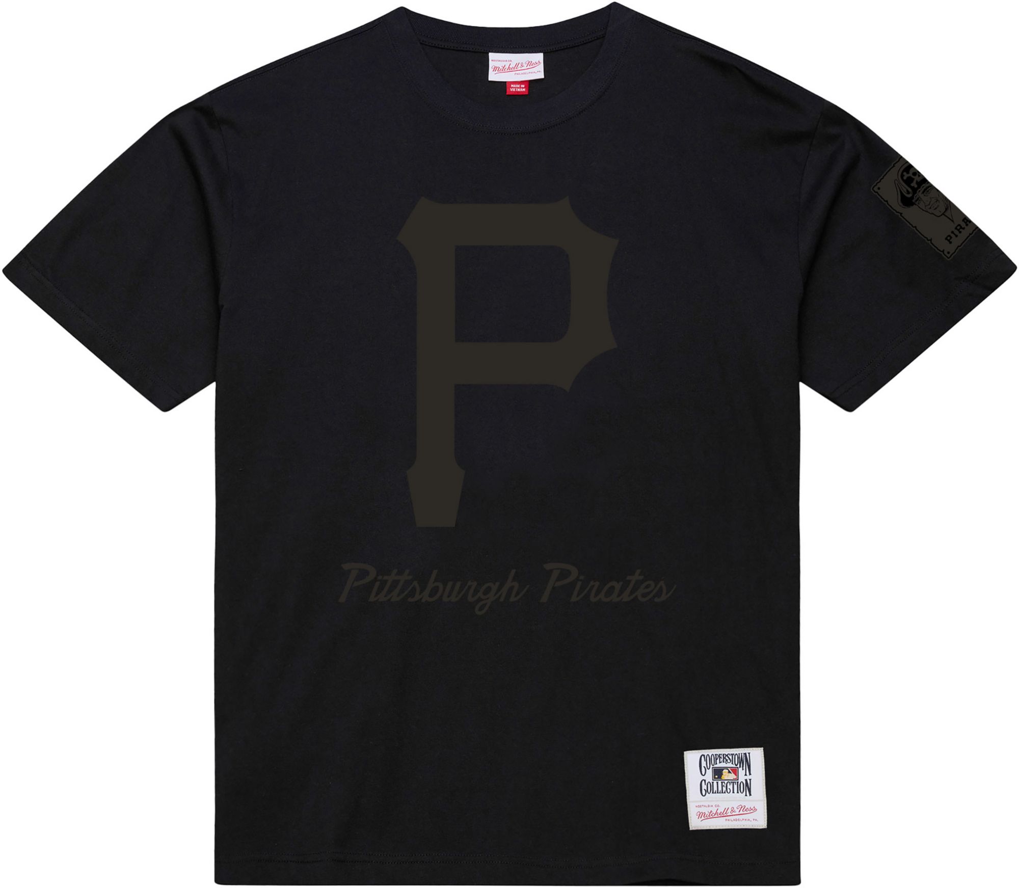 Mitchell & Ness Men's Pittsburgh Pirates Black Jersey product image