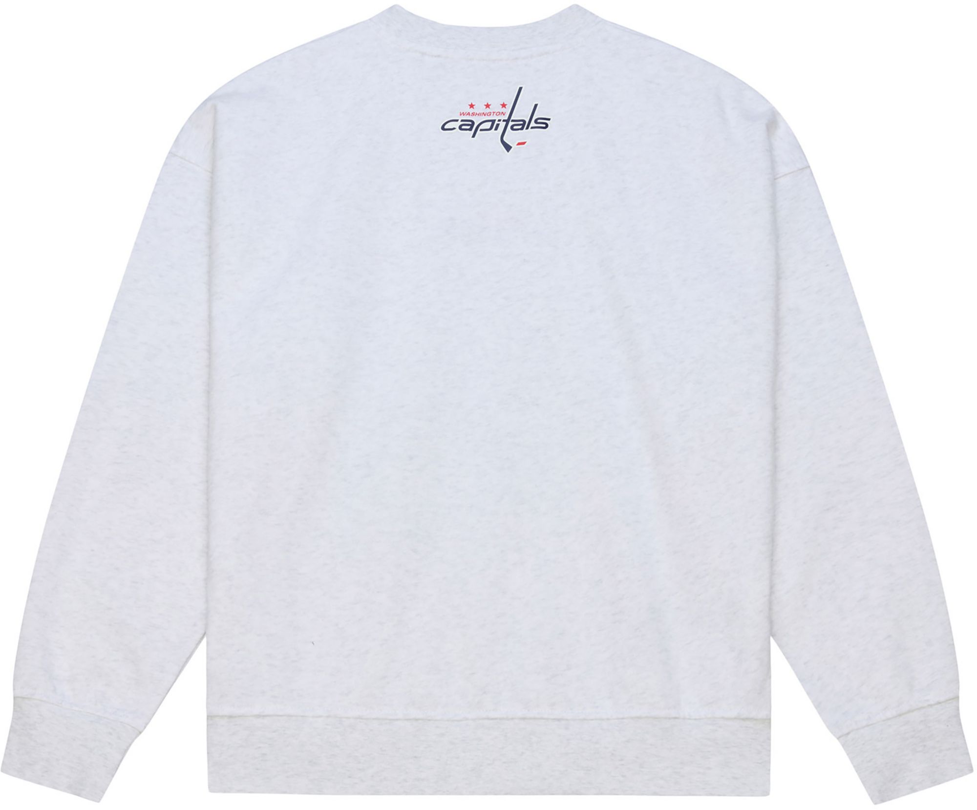Mitchell & Ness Women's Washington Capitals Grey Heather Insignia Crewneck Sweatshirt product image