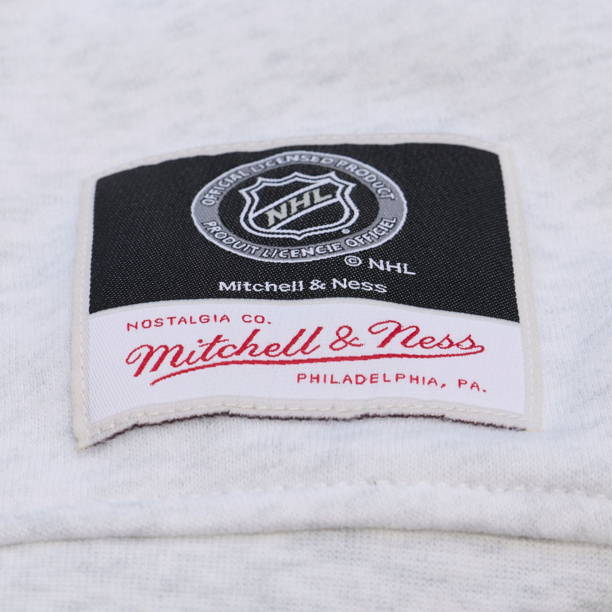 Mitchell & Ness Women's Washington Capitals Grey Heather Insignia Crewneck Sweatshirt product image