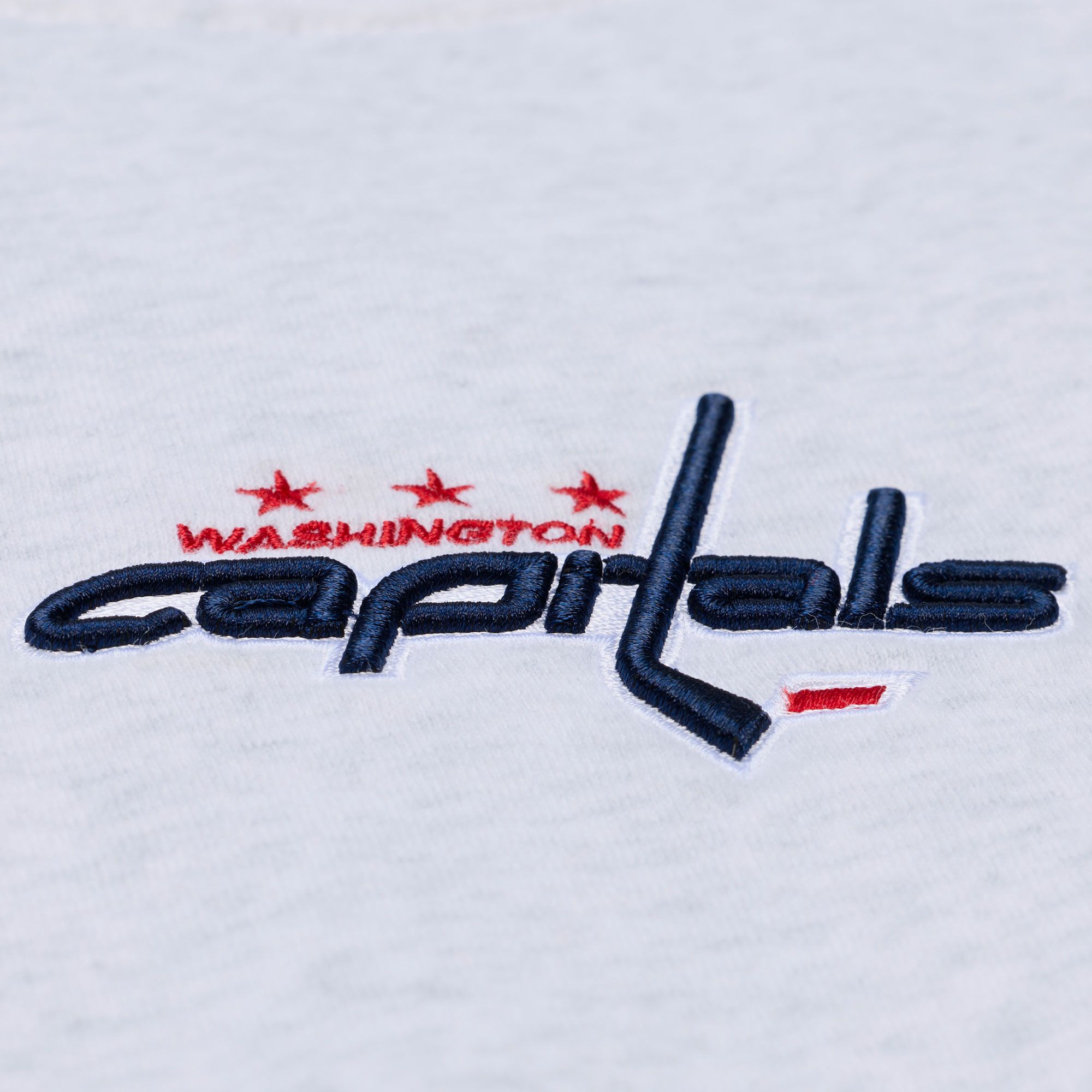 Mitchell & Ness Women's Washington Capitals Grey Heather Insignia Crewneck Sweatshirt product image