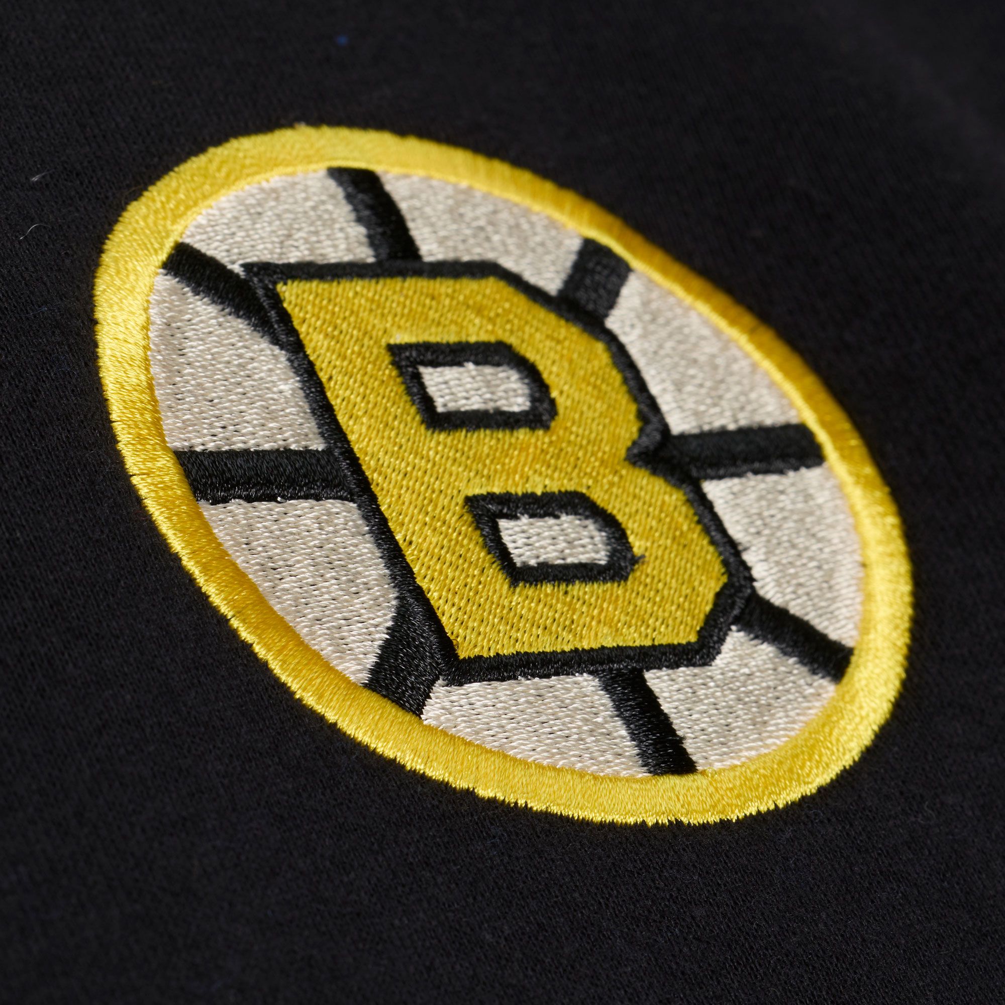 Mitchell & Ness Women's Boston Bruins Lace Up Crewneck Sweatshirt product image
