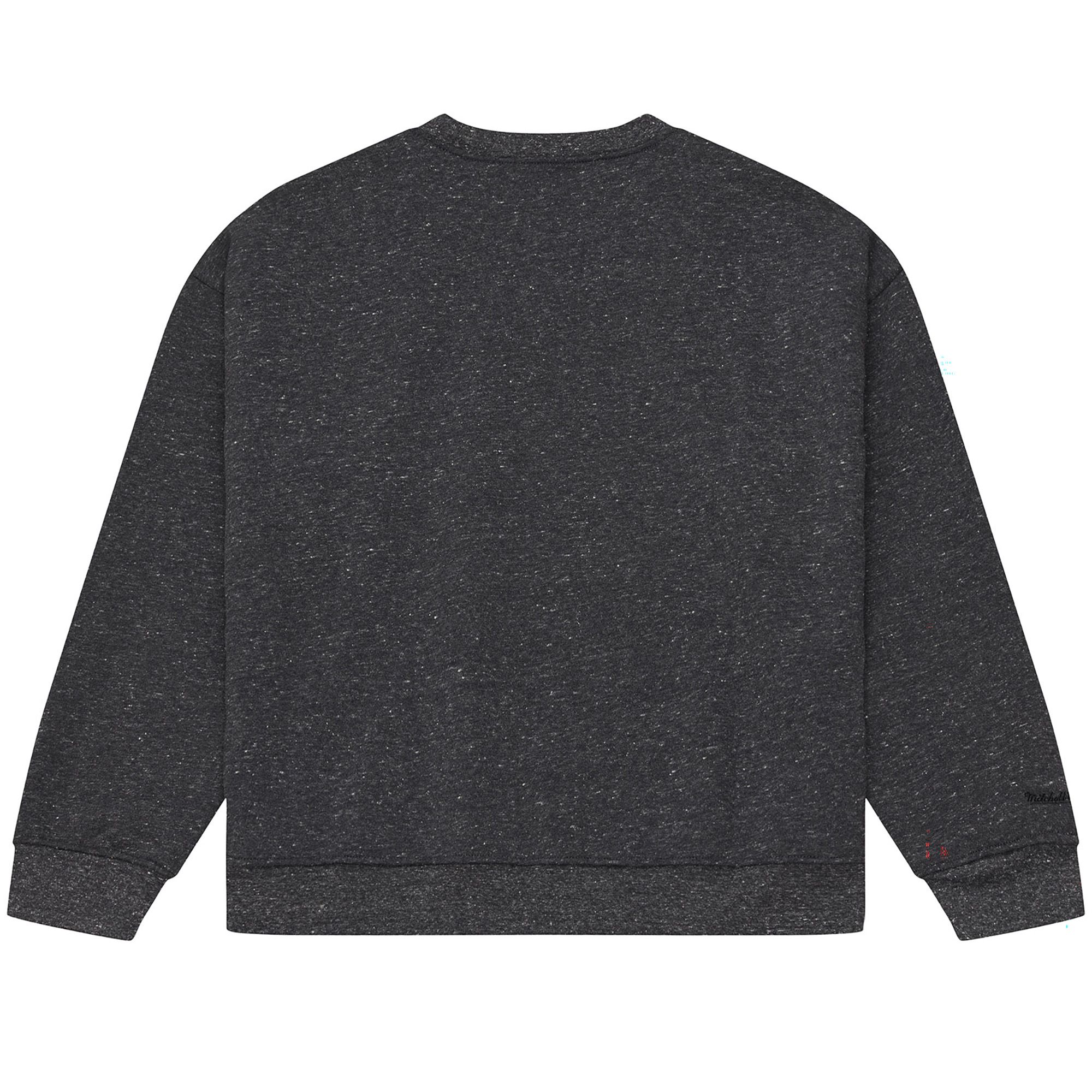 Mitchell & Ness Women's Colorado Avalanche Dark Grey Snow Wash Fleece Crewneck Sweatshirt product image