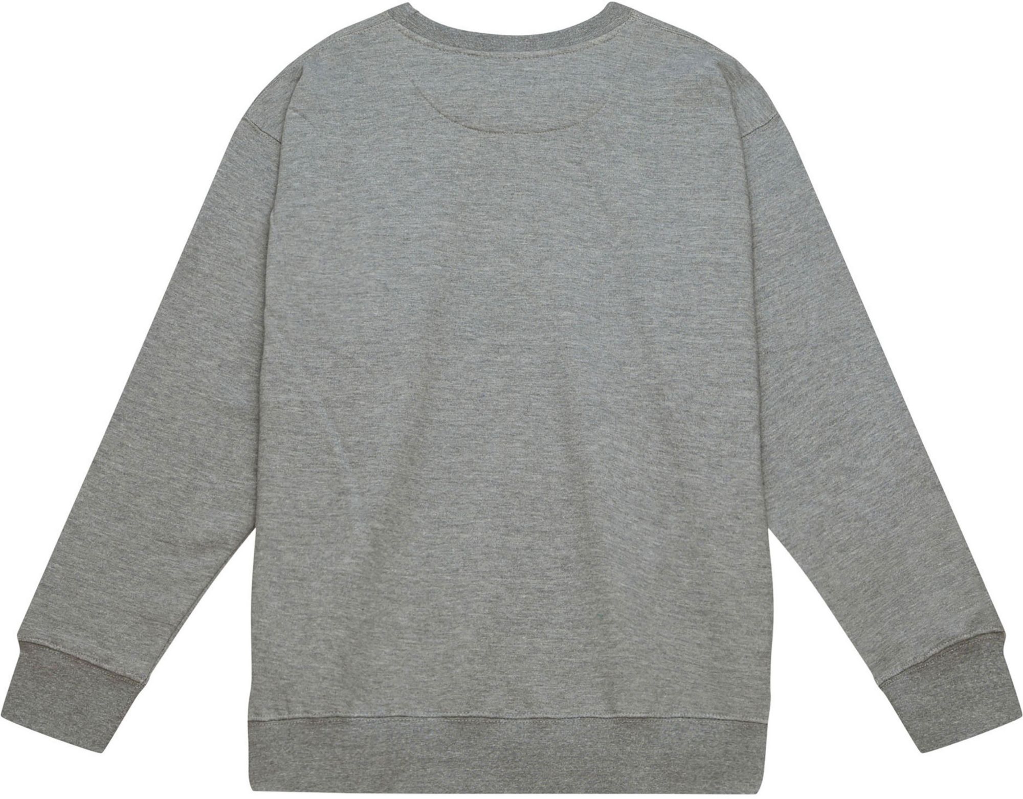 Mitchell & Ness Men's Buffalo Sabres Heather Grey Wordmark Crewneck Sweatshirt product image