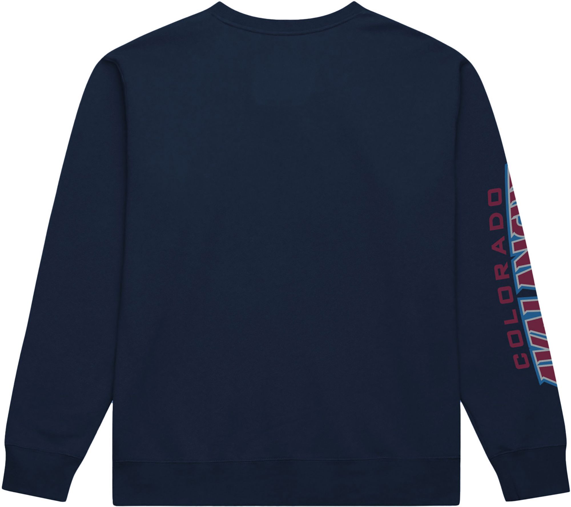Mitchell & Ness Men's Colorado Avalanche Navy Marked Up Crewneck Sweatshirt product image