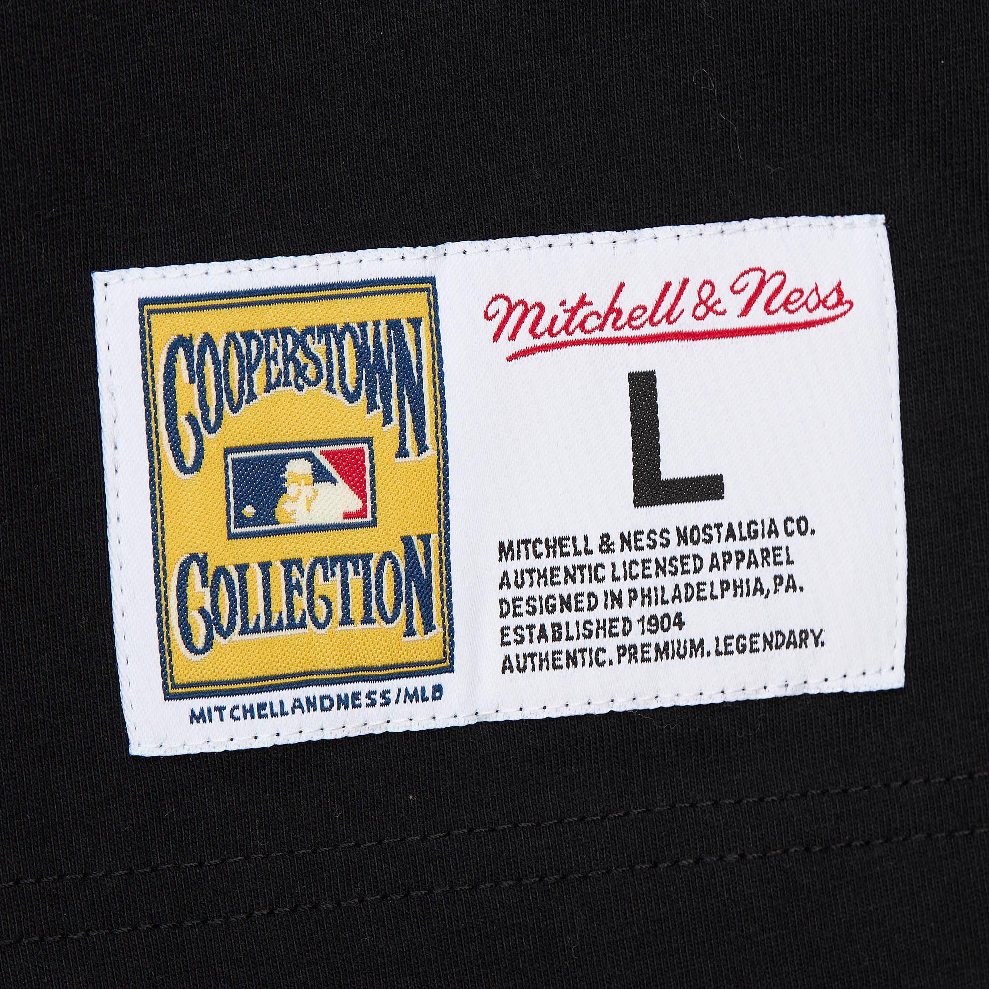 Mitchell & Ness Men's Baltimore Orioles Black Logo T-Shirt product image