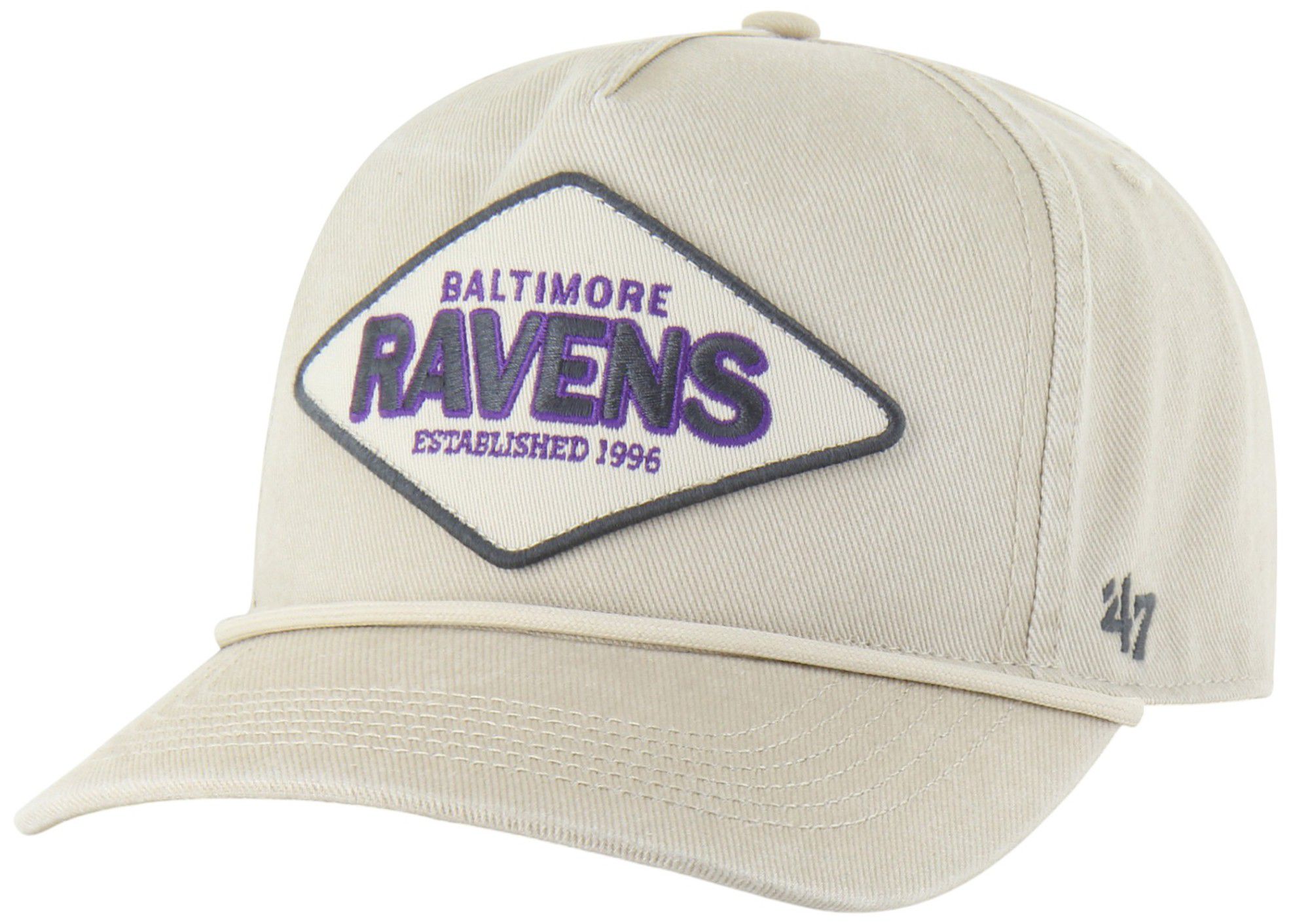 '47 Adult Baltimore Ravens Mojave Cairn Hitch Adjustable Hat product image