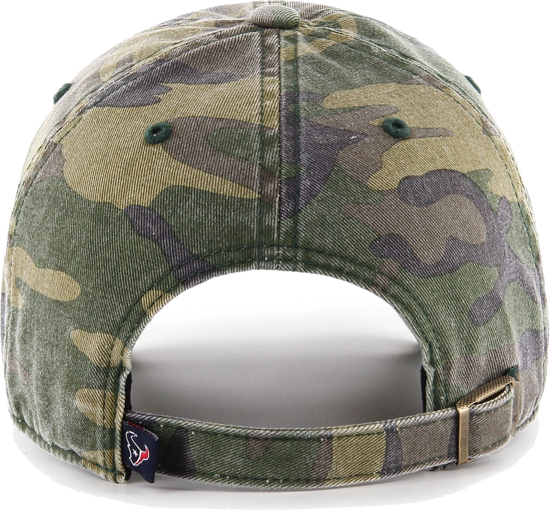 '47 Men's Houston Texans Camo Adjustable Clean Up Hat product image