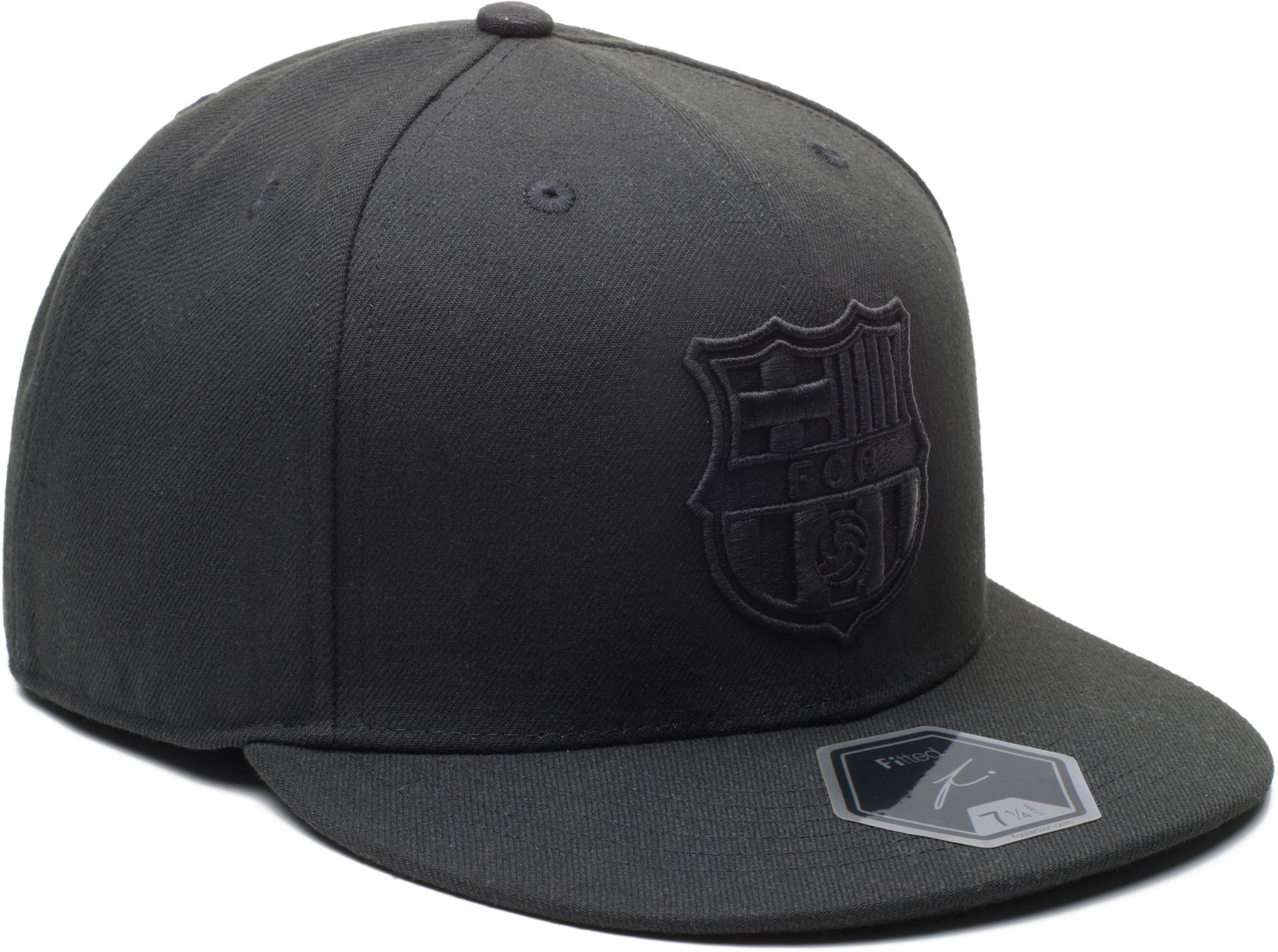 Fan Ink Adult FC Barcelona Black Fitted Hat product image