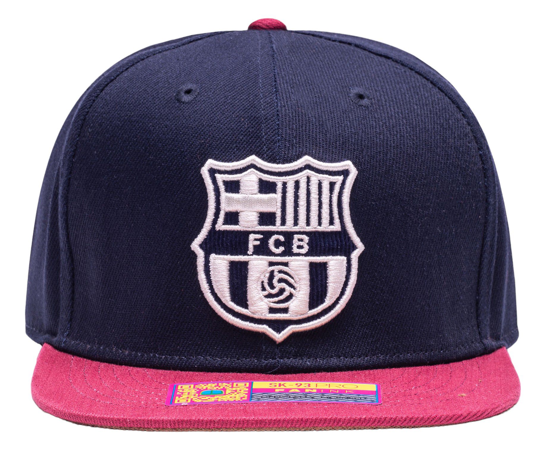Fan Ink Adult FC Barcelona Evolve Navy Adjustable Hat product image