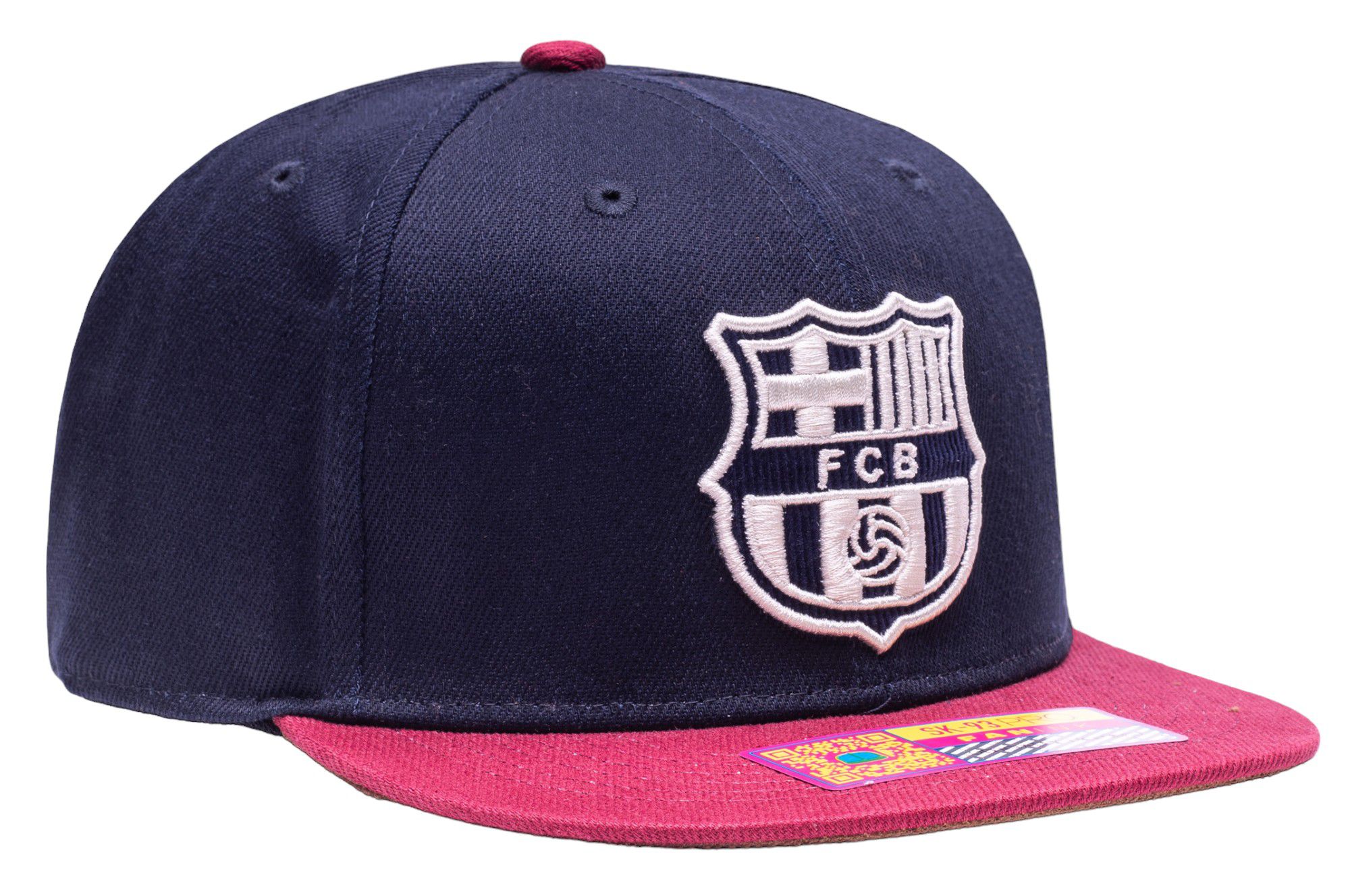 Fan Ink Adult FC Barcelona Evolve Navy Adjustable Hat product image