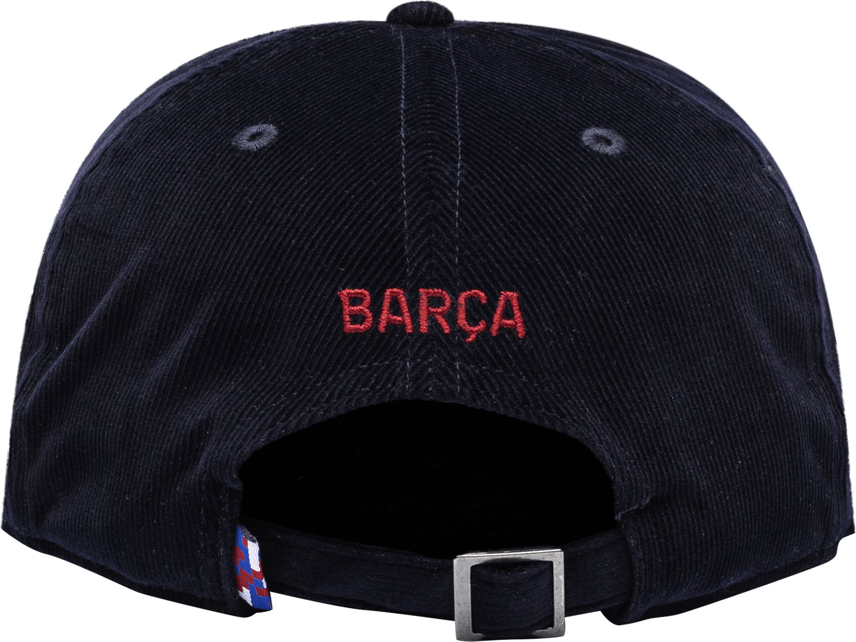 Fan Ink FC Barcelona Cord Navy Adjustable Hat