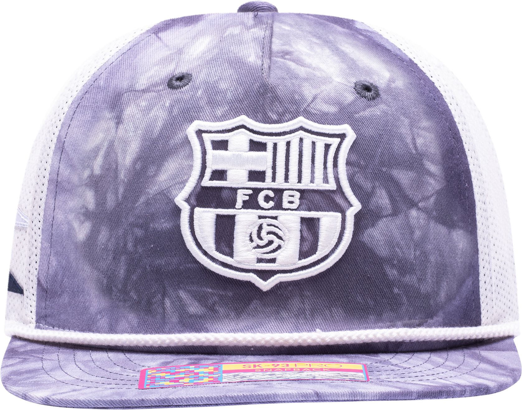 Fan Ink FC Barcelona 2023 Woodstock Adjustable Snapback Hat