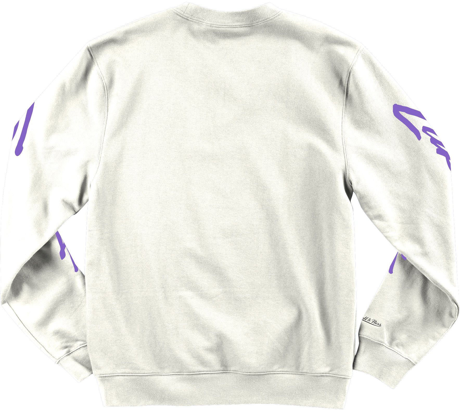 Mitchell & Ness Men's Los Angeles Lakers White Fleece Hoodie product image