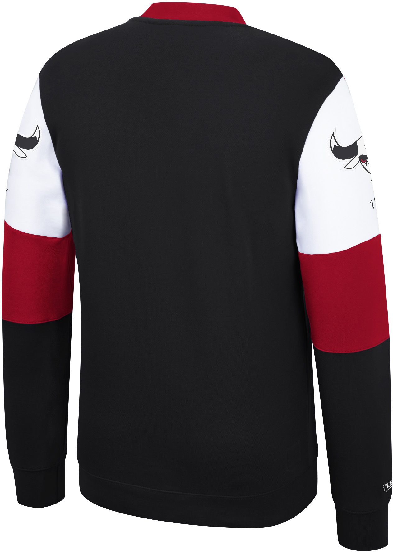 Mitchell & Ness Men's Chicago Bulls Red Fleece Crewneck product image