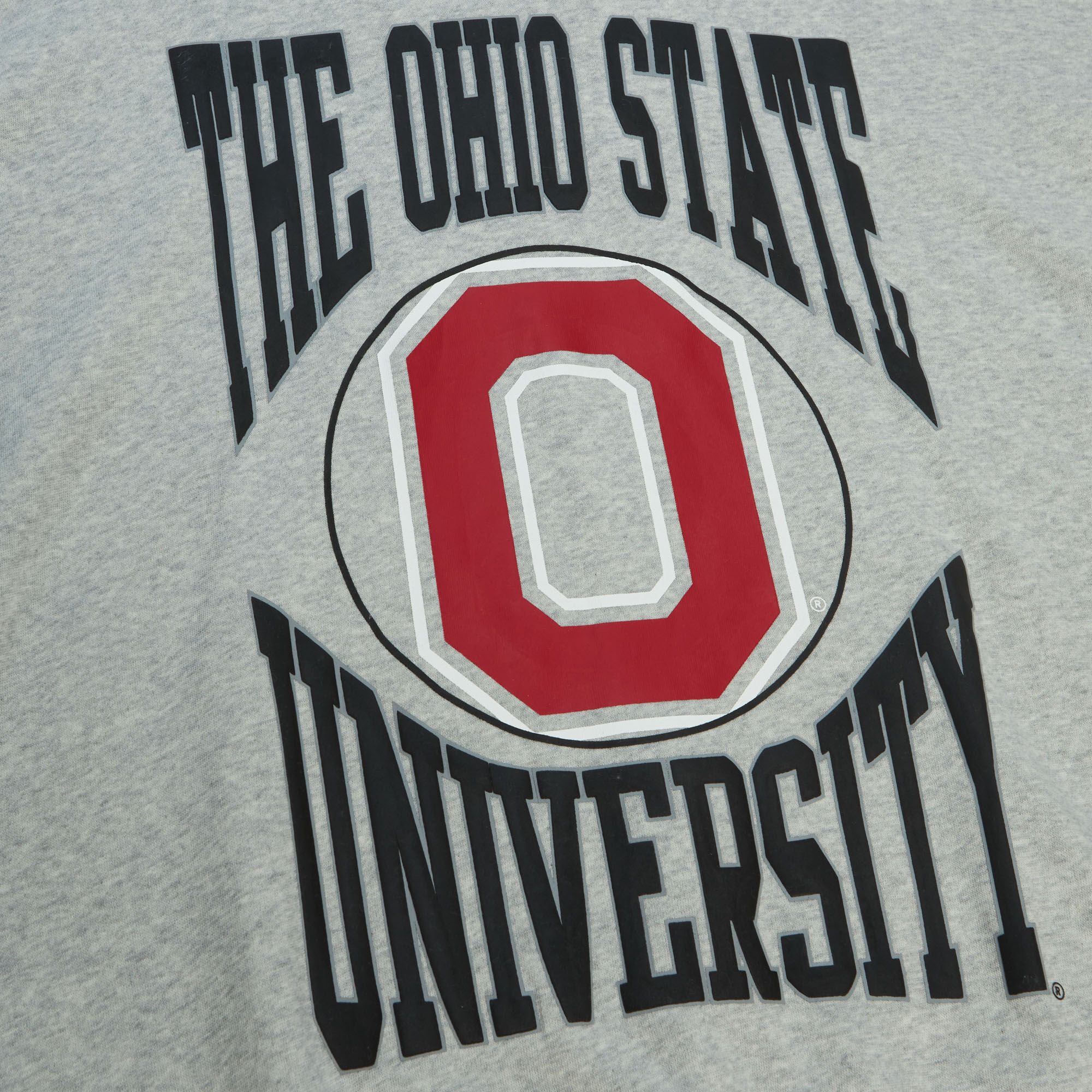 Mitchell & Ness Men's Ohio State Buckeyes All-Over Crew Neck 3.0 Pullover Sweatshirt