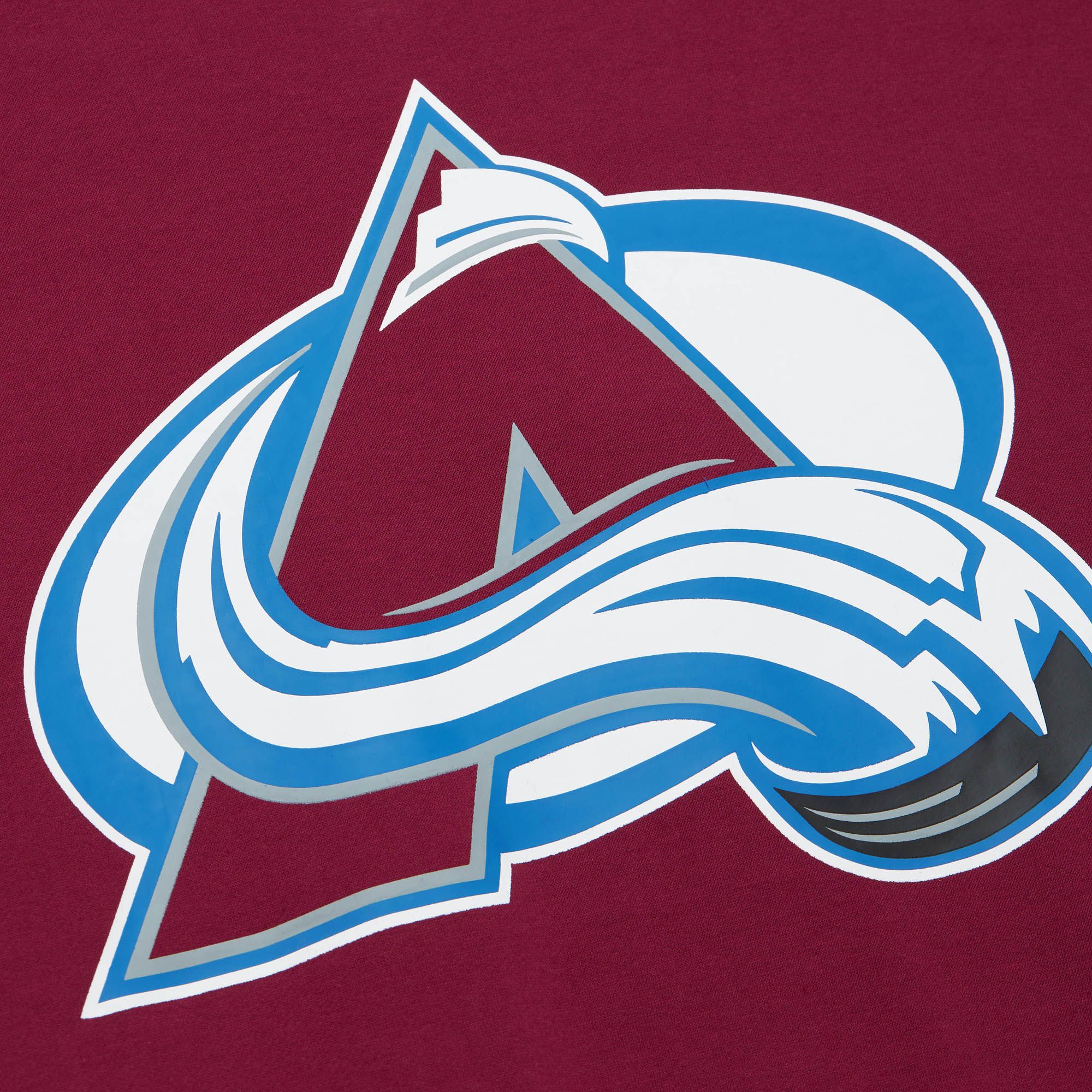 Mitchell & Ness Men's Colorado Avalanche Maroon There and Back Crewneck Sweatshirt product image