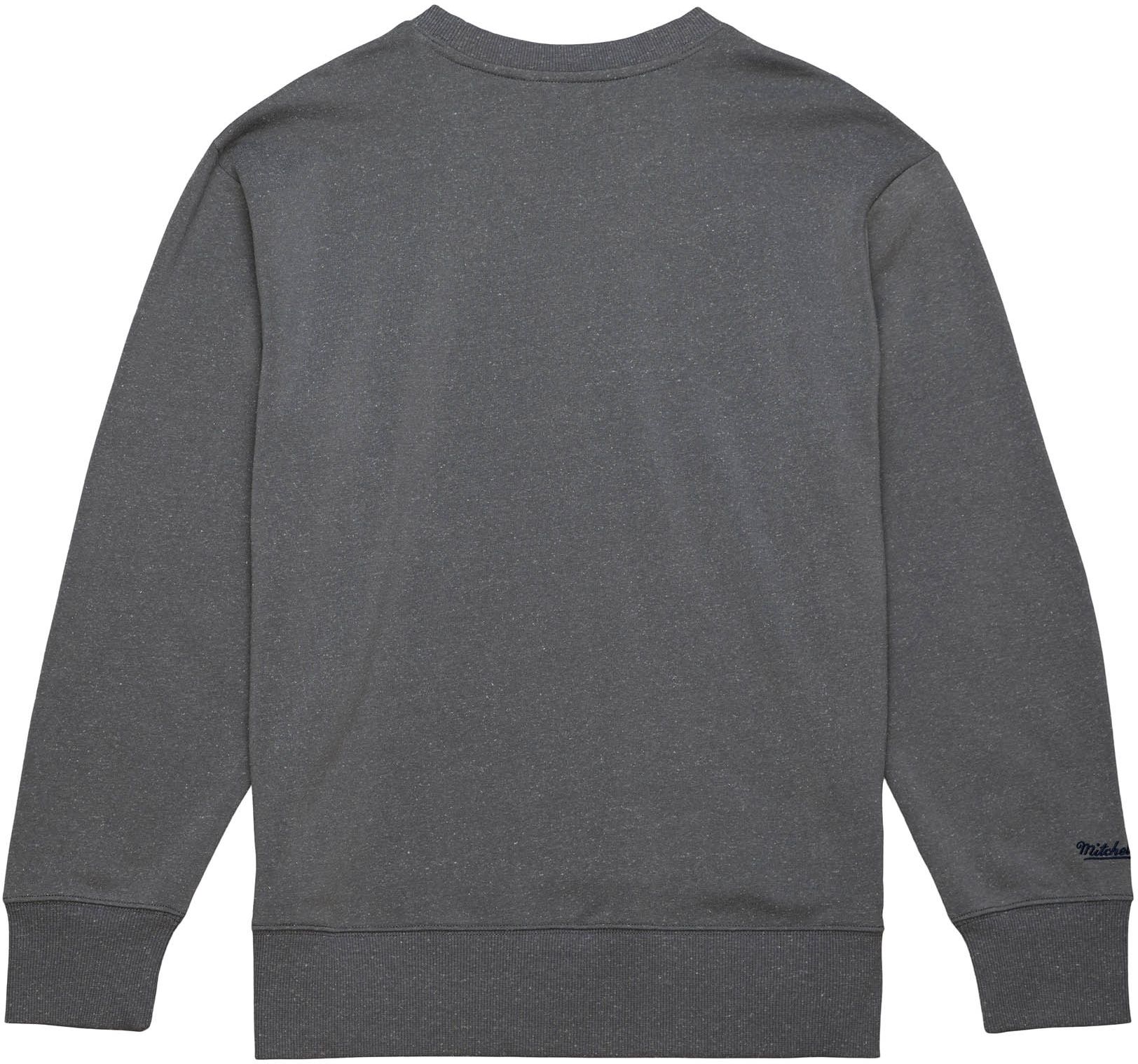 Mitchell & Ness Nashville Predators Snow Wash Grey Crew Neck Sweatshirt