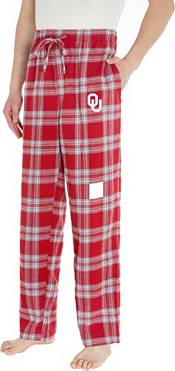 Concepts Sport Men's Oklahoma Sooners Crimson Plaid Takeaway Sleep Pants product image