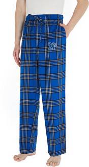 Concepts Sport Men's Memphis Tigers Blue Plaid Takeaway Sleep Pants product image
