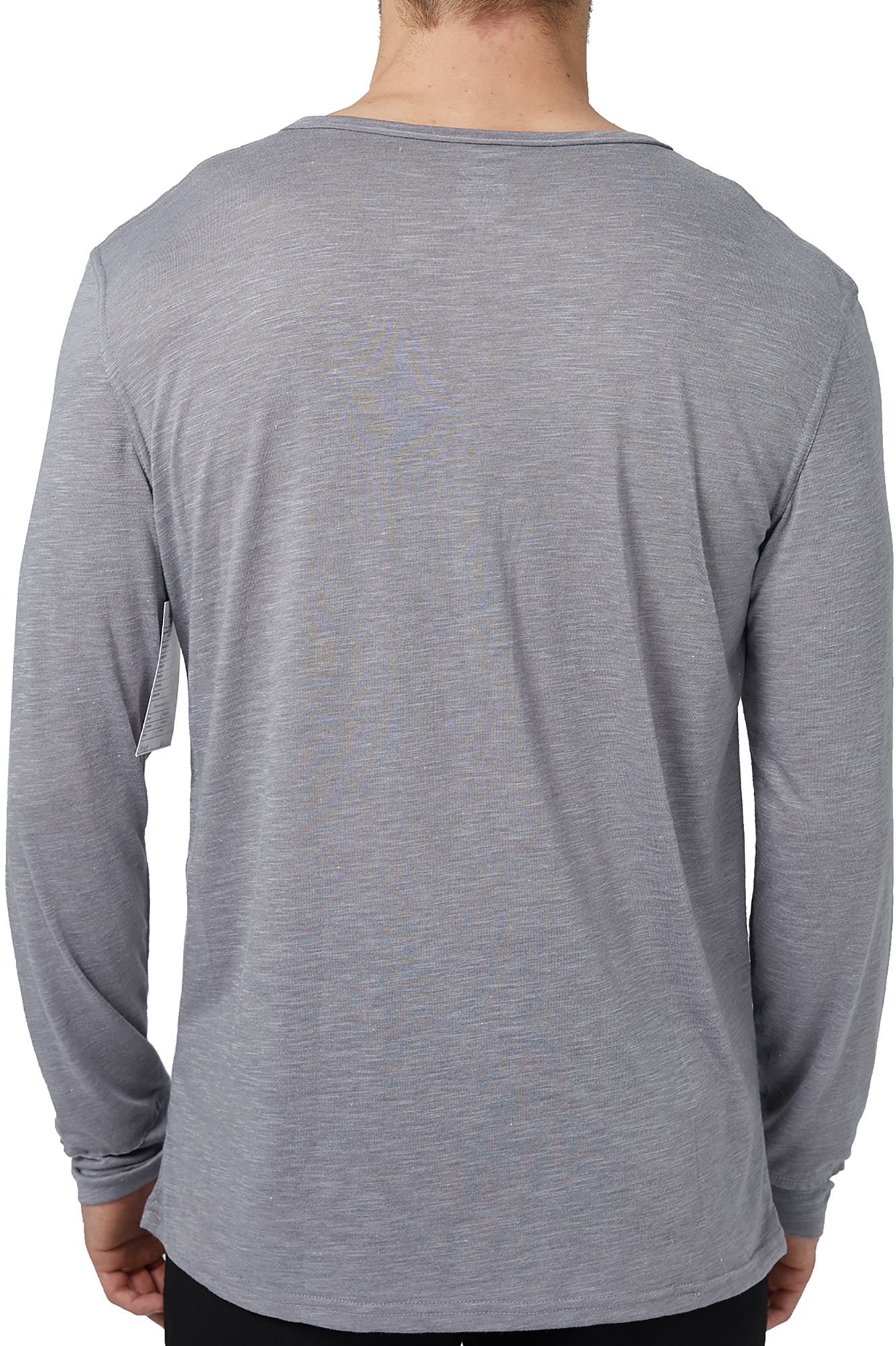 Concepts Men's San Diego Padres Grey Henley Long Sleeve Shirt product image