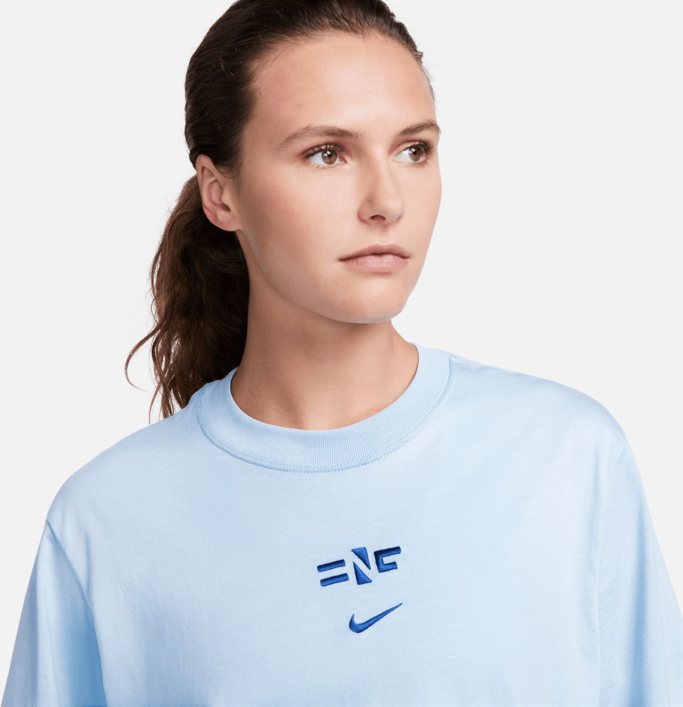 Light blue nike t shirt online