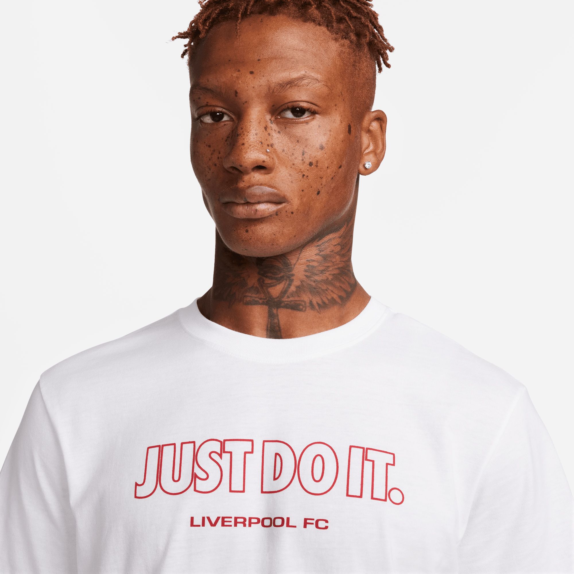 Nike Liverpool FC 2023 Just Do It White T-Shirt