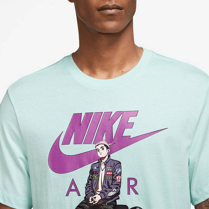 Nike Men's Sportswear T-Shirt, Medium, Jade Ice