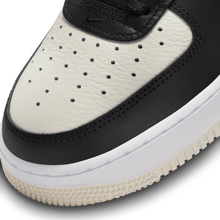 Nike mens Air Force 1 Mid '07 Lv8 shoe, Black/Black