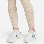 Nike Dri-FIT One Girl's Tennis Tights - Rush Fuchsia/White