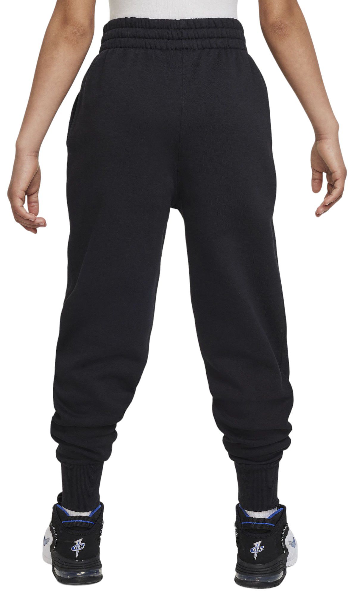 Nike Girls' Sportswear Club Fleece High-Waisted Fitted Pants product image