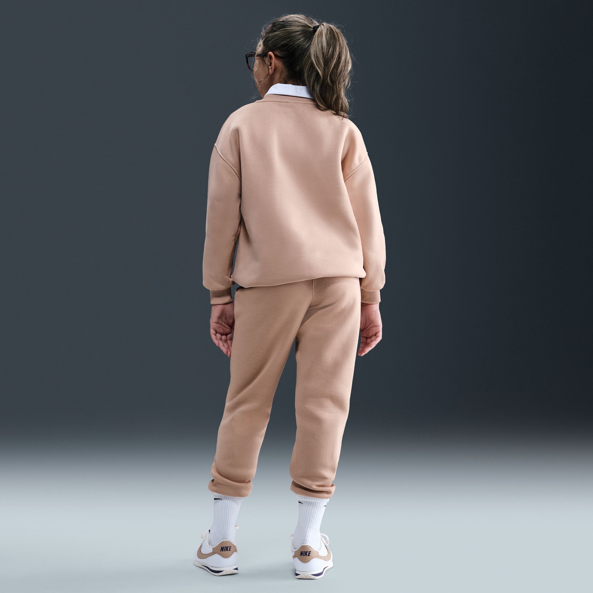 Nike Girls' Sportswear Club Fleece Oversized Sweatshirt product image