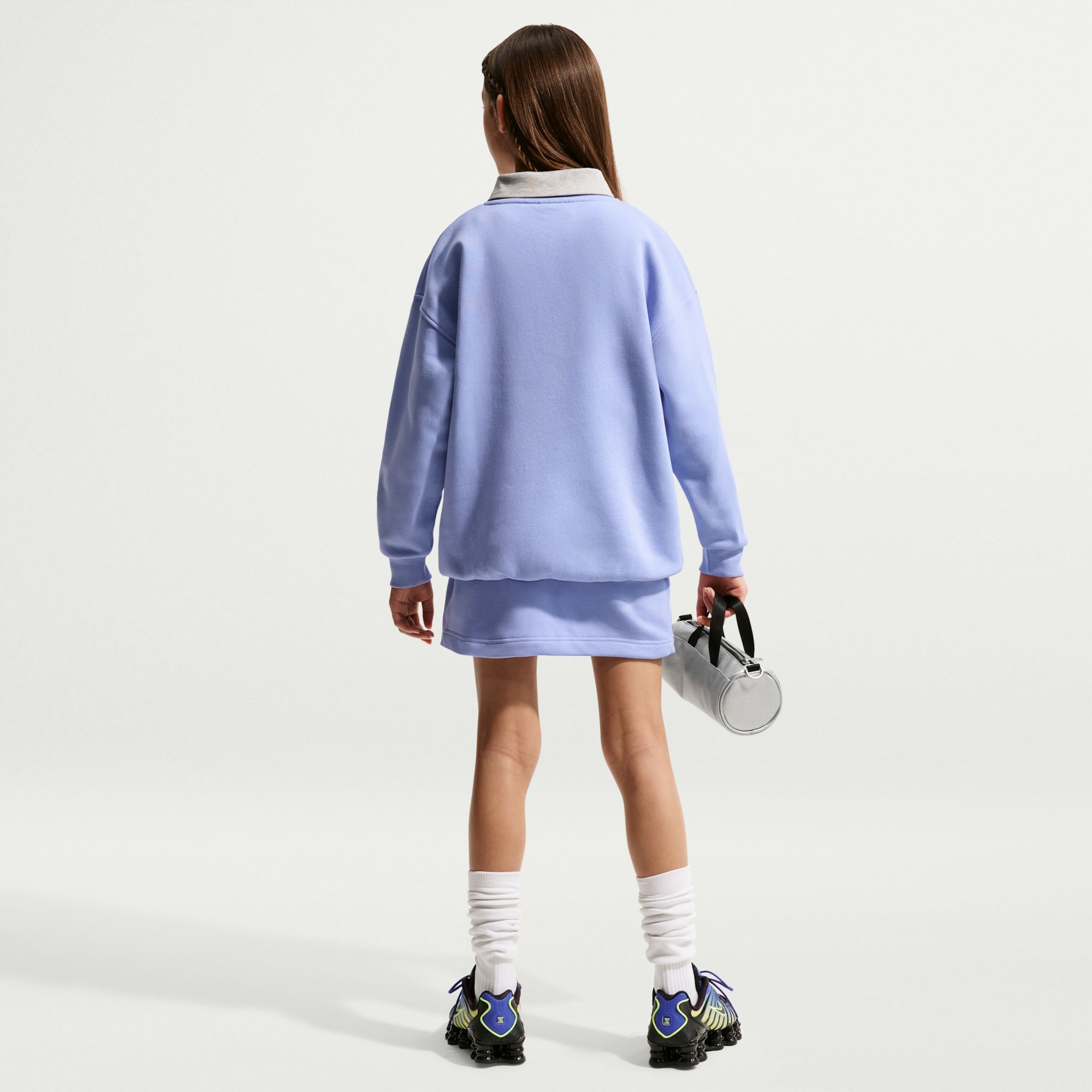 Nike Girls' Sportswear Club Fleece Oversized Sweatshirt product image