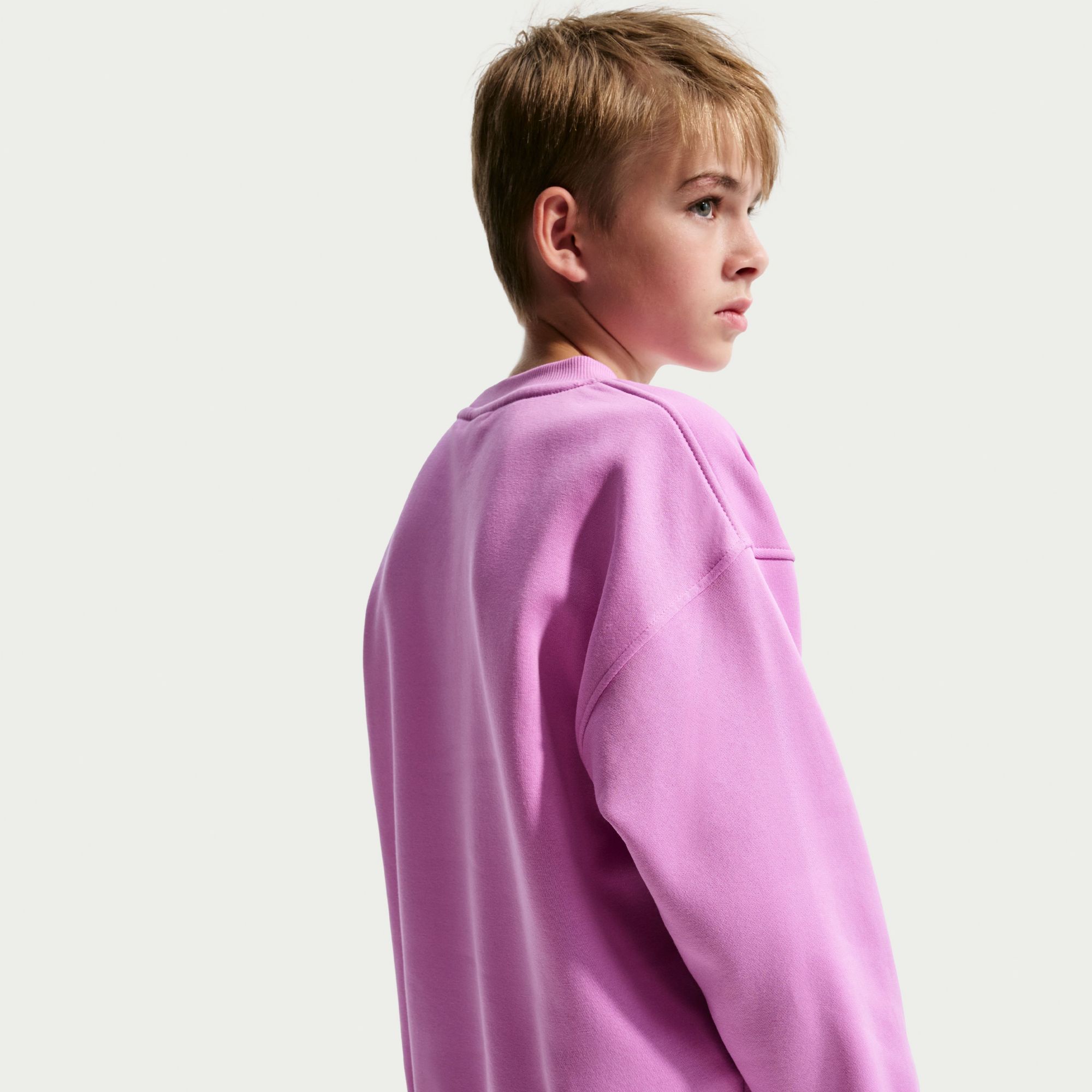 Nike Girls' Sportswear Club Fleece Oversized Sweatshirt product image