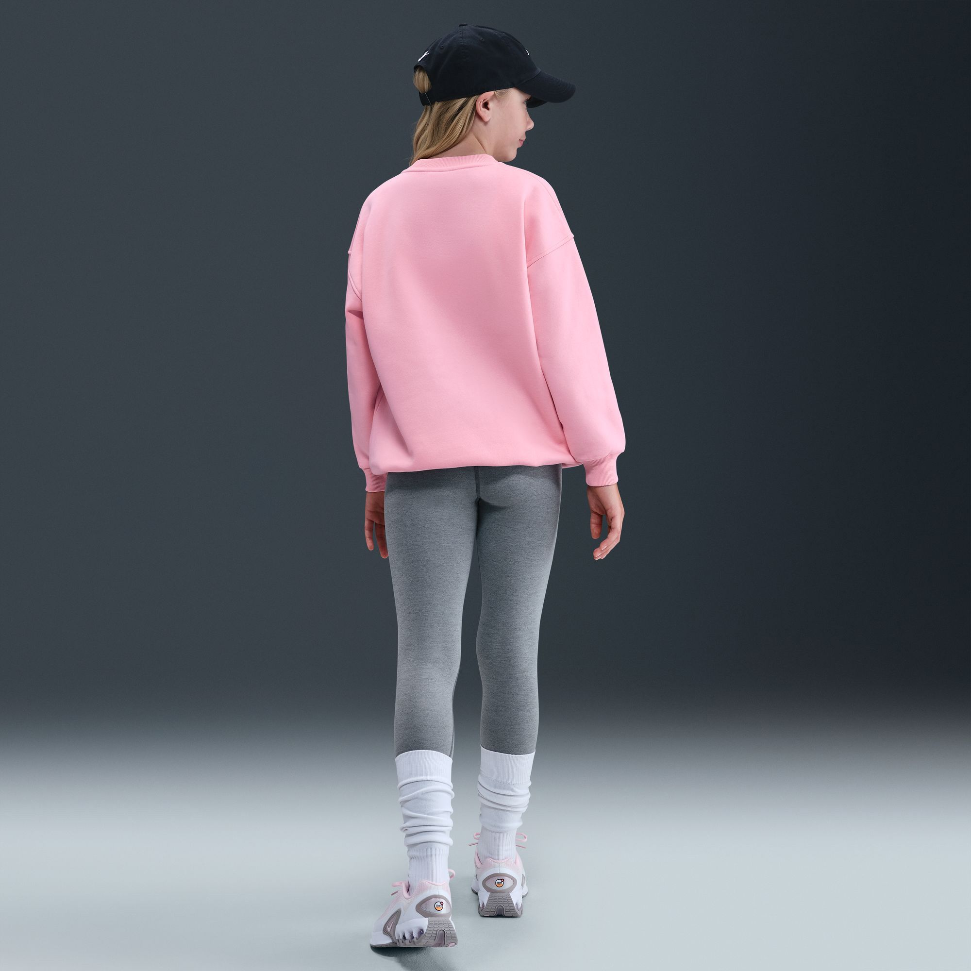 Nike Girls' Sportswear Club Fleece Oversized Sweatshirt product image