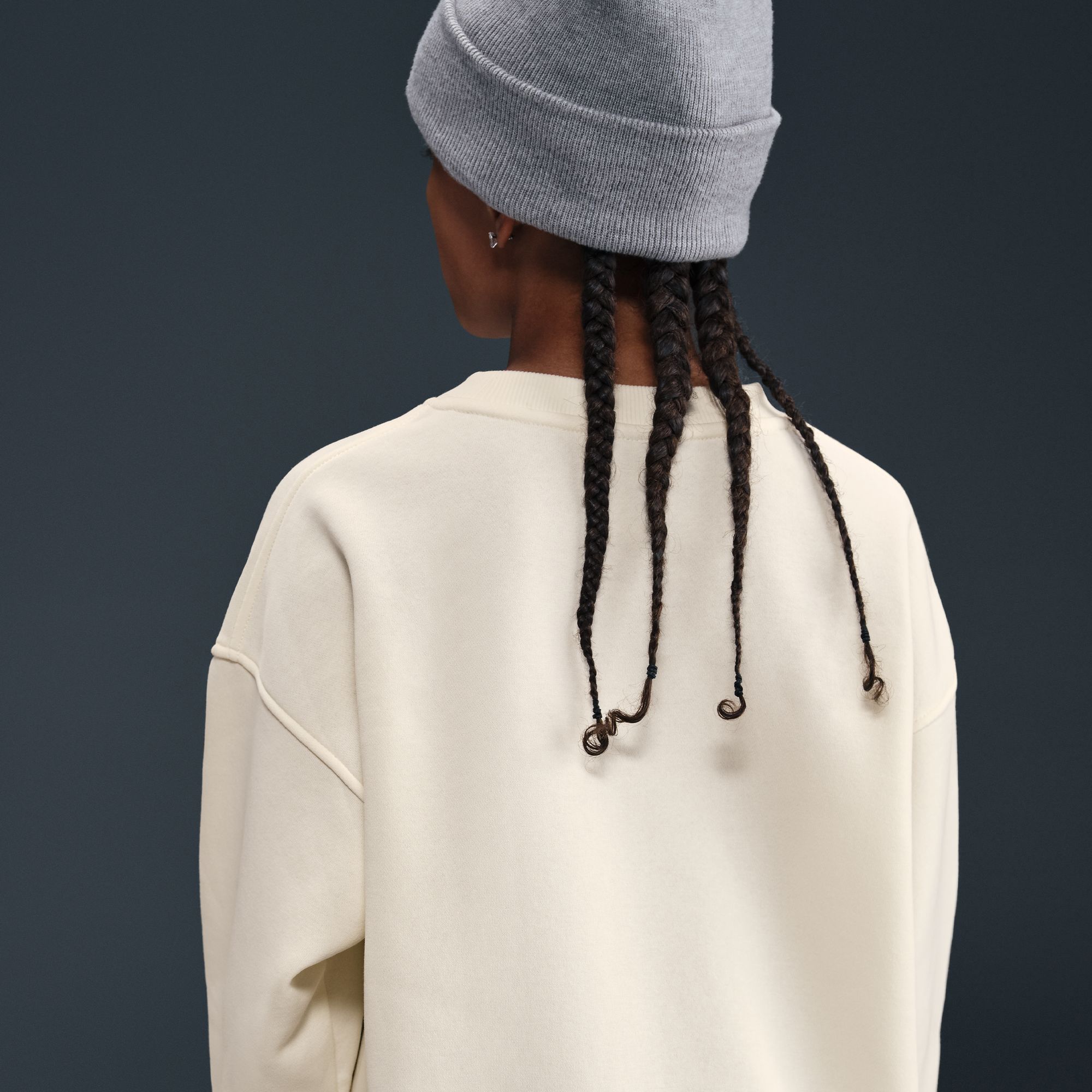 Nike Girls' Sportswear Club Fleece Oversized Sweatshirt product image