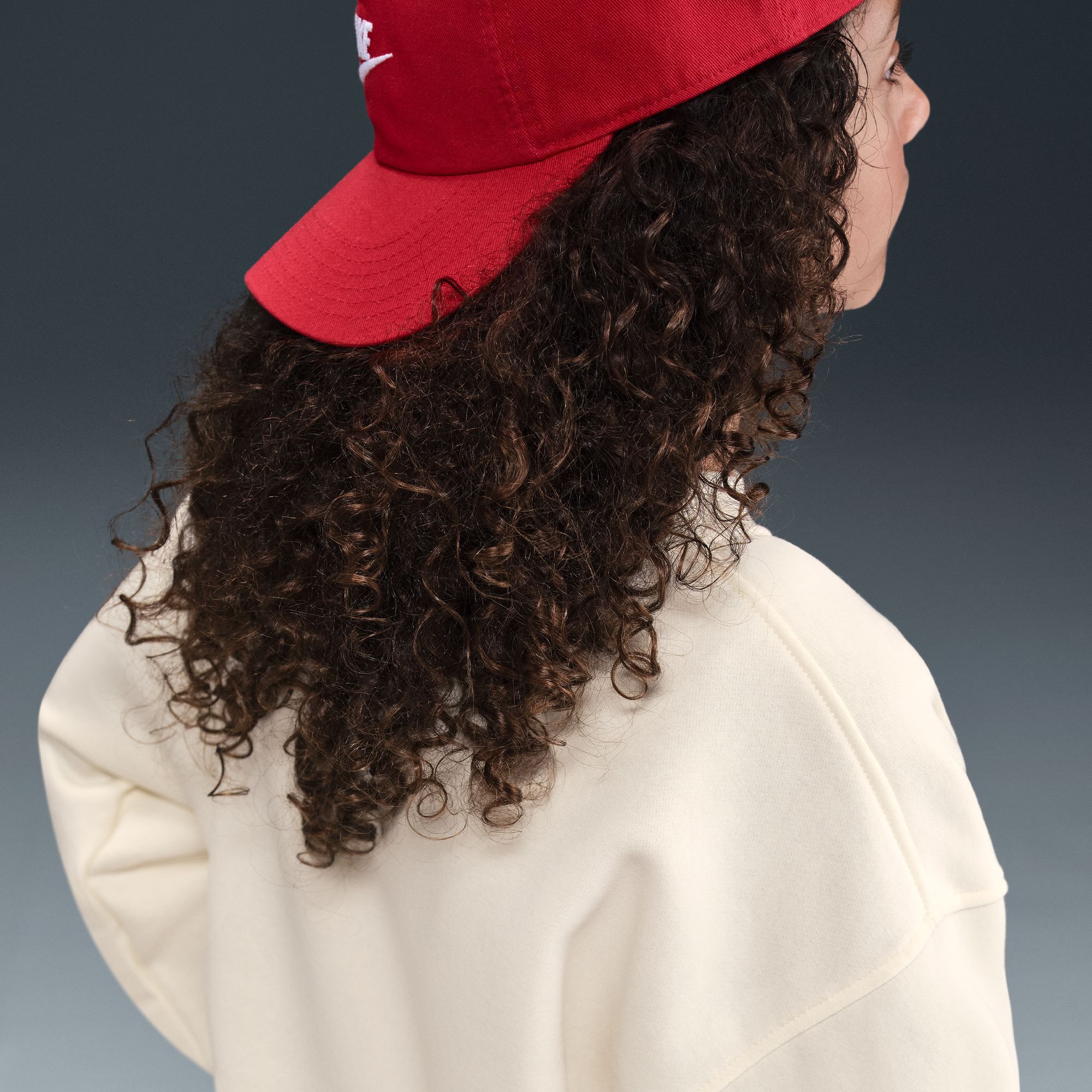 Nike Girls' Sportswear Club Fleece Oversized Sweatshirt product image